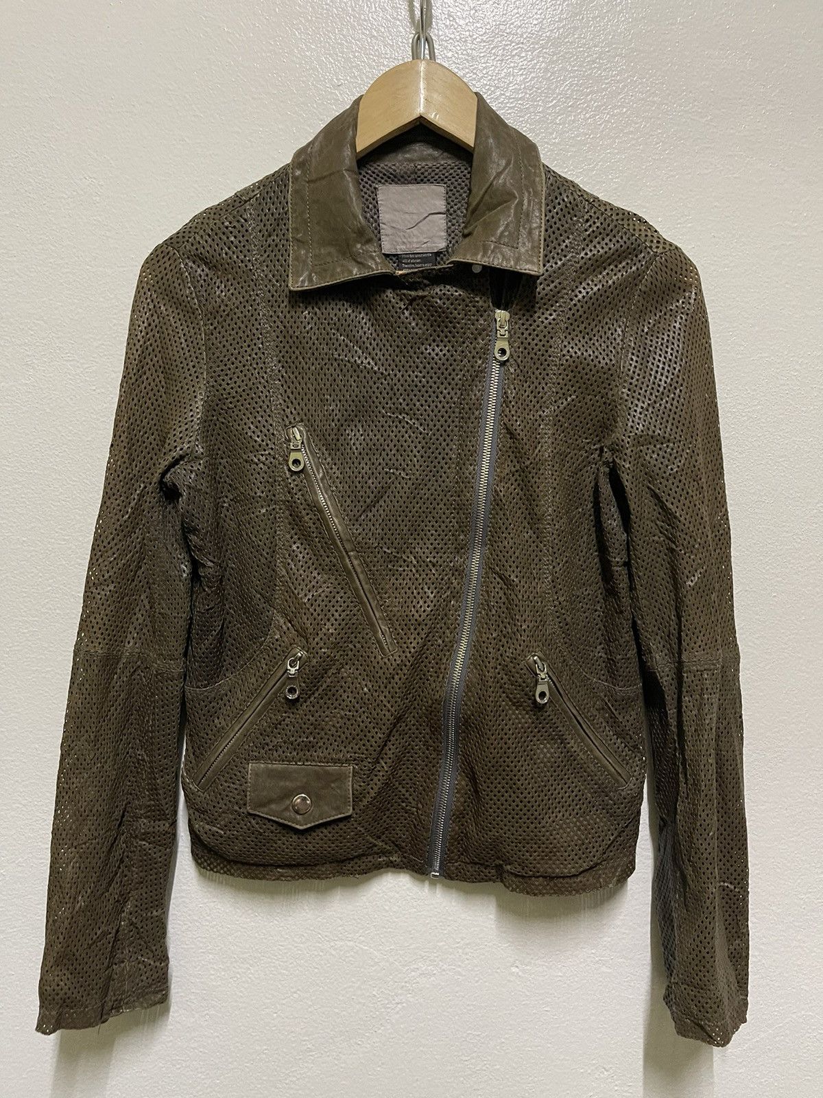 Japanese Brand × Other Double Standard Perfecto Lamb Leather Jacket Size S / US 4 / IT 40 - 9 Thumbnail