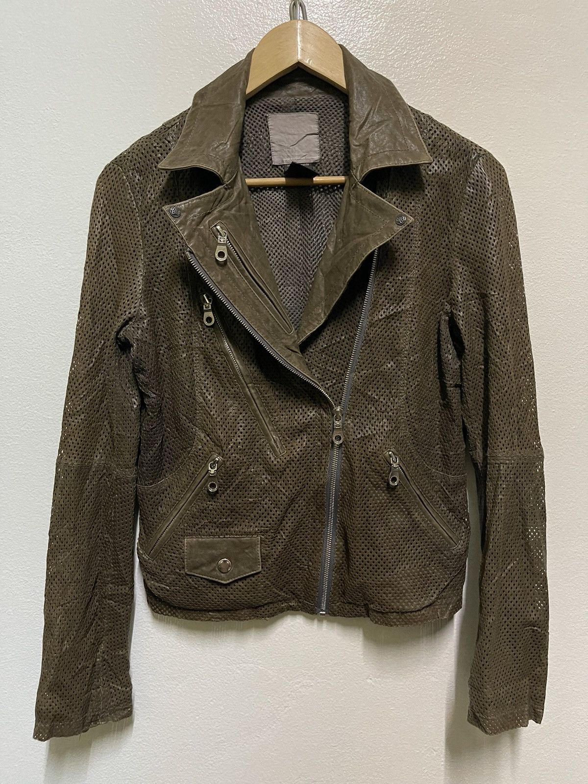 Japanese Brand × Other Double Standard Perfecto Lamb Leather Jacket Size S / US 4 / IT 40 - 1 Thumbnail