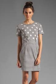 Marc by Marc Jacobs Resort Willa Dotted Jersey Dress in Tapioca Multi Size S / US 4 / IT 40 - 1 Thumbnail