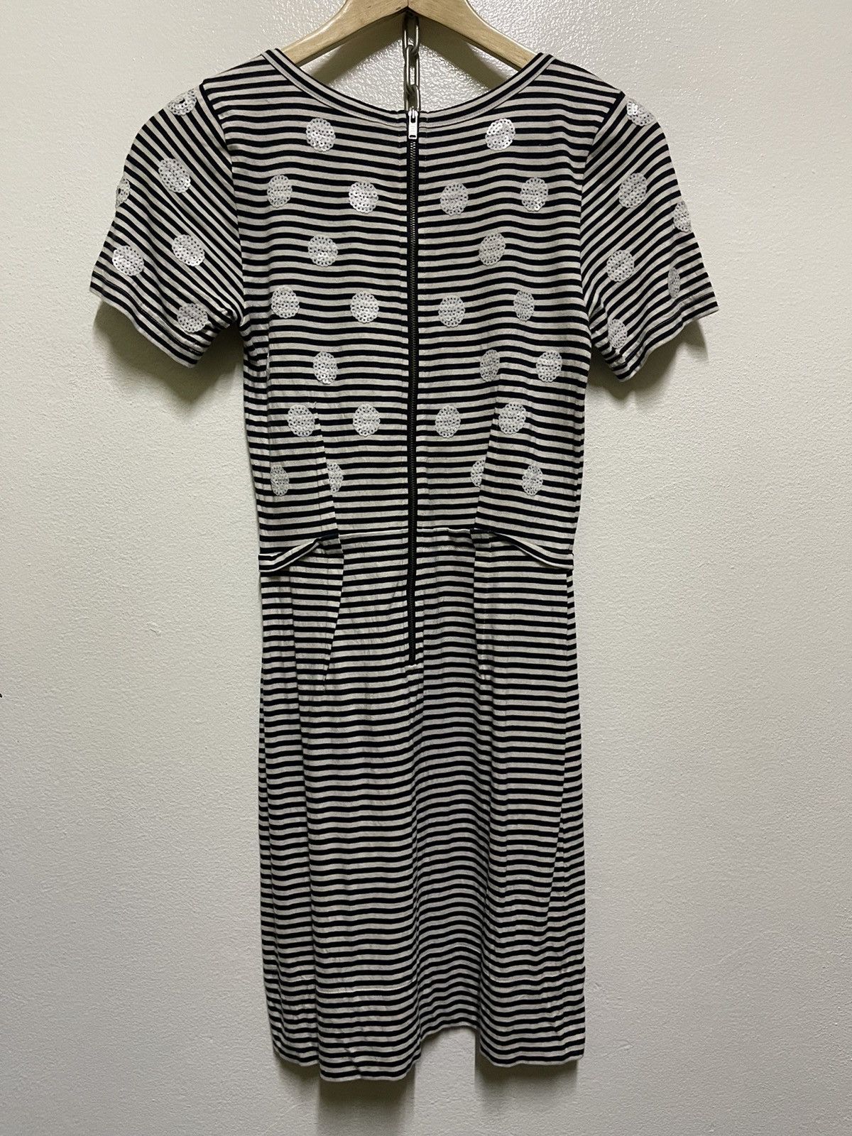 Marc by Marc Jacobs Resort Willa Dotted Jersey Dress in Tapioca Multi Size S / US 4 / IT 40 - 9 Thumbnail