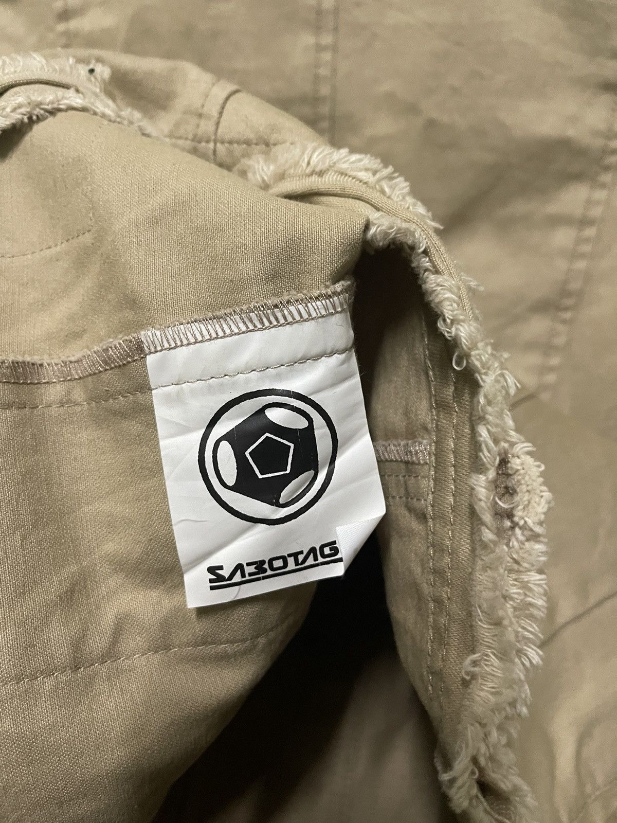 Japanese Brand Sabotage Nomad Army Jacket Distressed Size XS / US 0-2 / IT 36-38 - 13 Thumbnail
