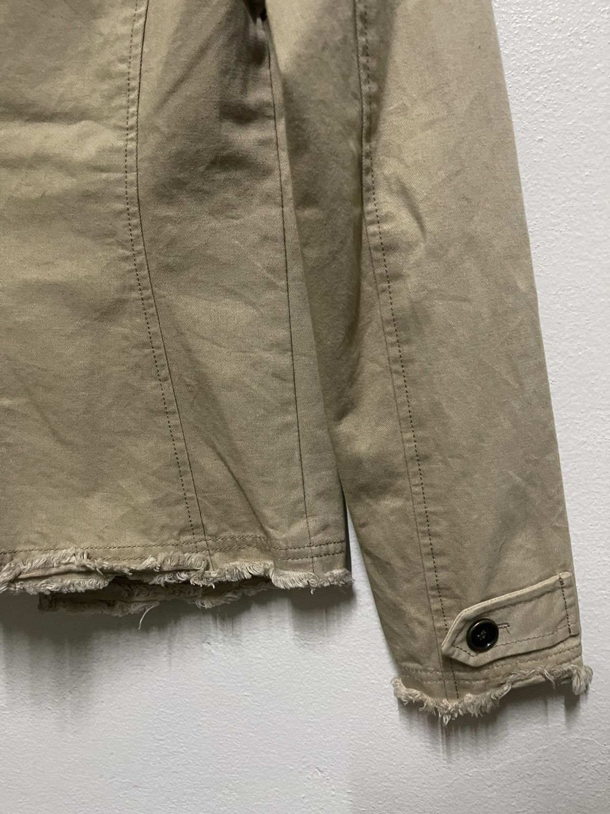 Japanese Brand Sabotage Nomad Army Jacket Distressed Size XS / US 0-2 / IT 36-38 - 12 Thumbnail