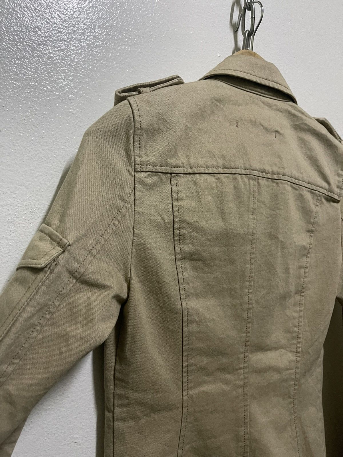 Japanese Brand Sabotage Nomad Army Jacket Distressed Size XS / US 0-2 / IT 36-38 - 9 Thumbnail