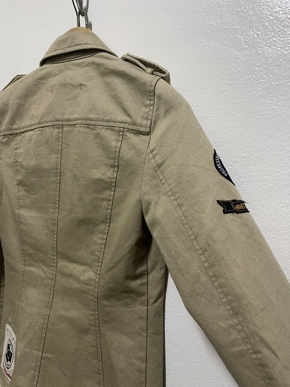 Japanese Brand Sabotage Nomad Army Jacket Distressed Size XS / US 0-2 / IT 36-38 - 11 Thumbnail
