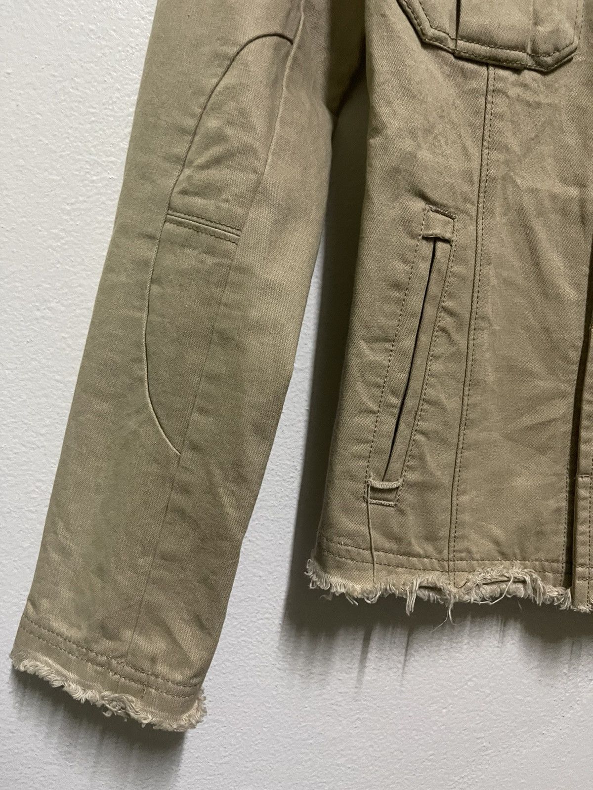 Japanese Brand Sabotage Nomad Army Jacket Distressed Size XS / US 0-2 / IT 36-38 - 3 Thumbnail