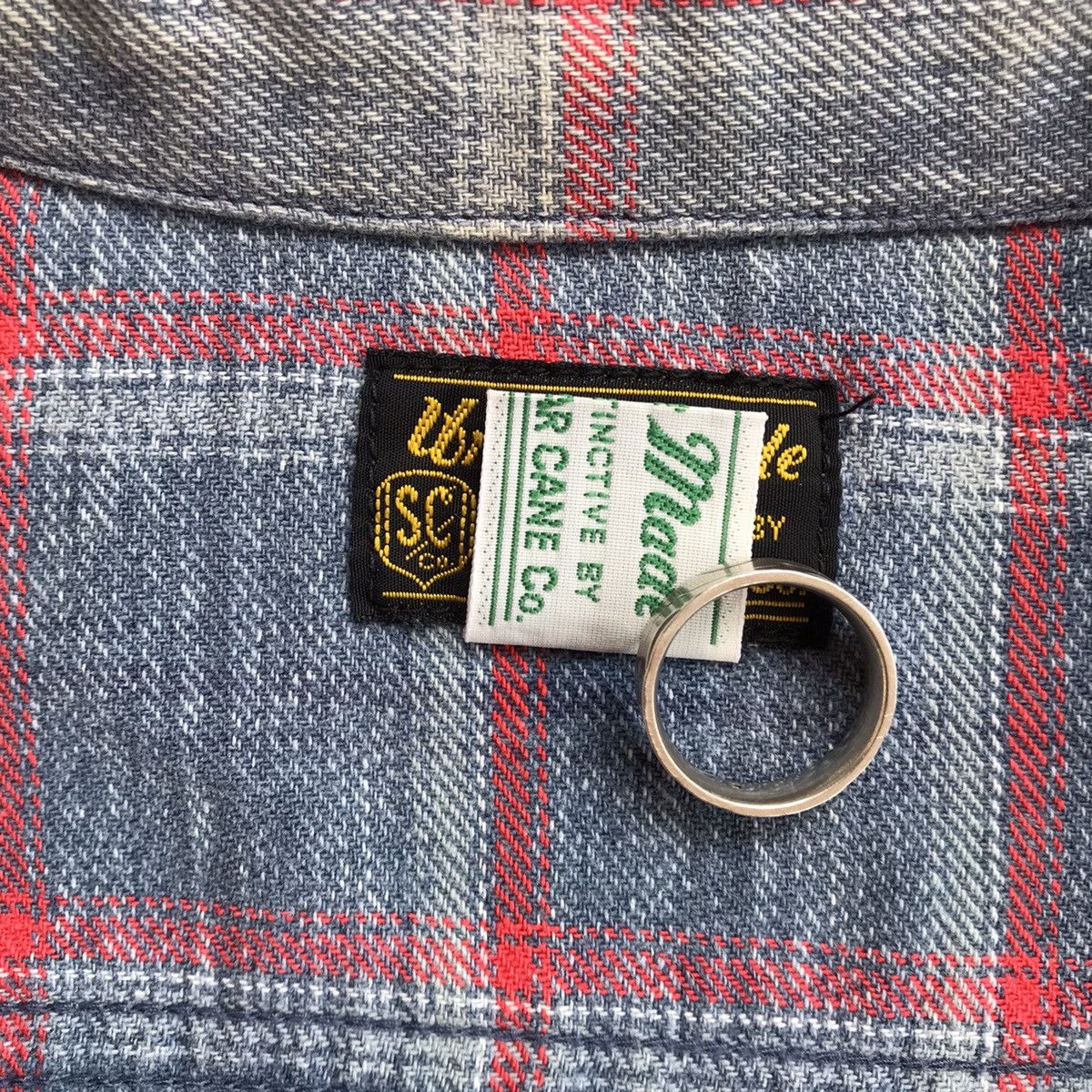 Sugar Cane Sugar Cane Union Made Plaid Flannel Shirts Size US L / EU 52-54 / 3 - 5 Thumbnail