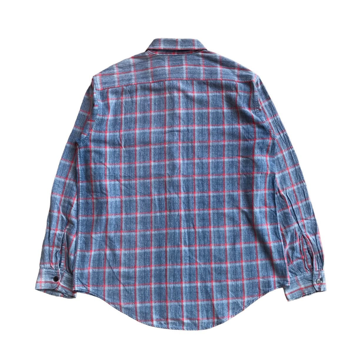 Sugar Cane Sugar Cane Union Made Plaid Flannel Shirts Size US L / EU 52-54 / 3 - 3 Thumbnail