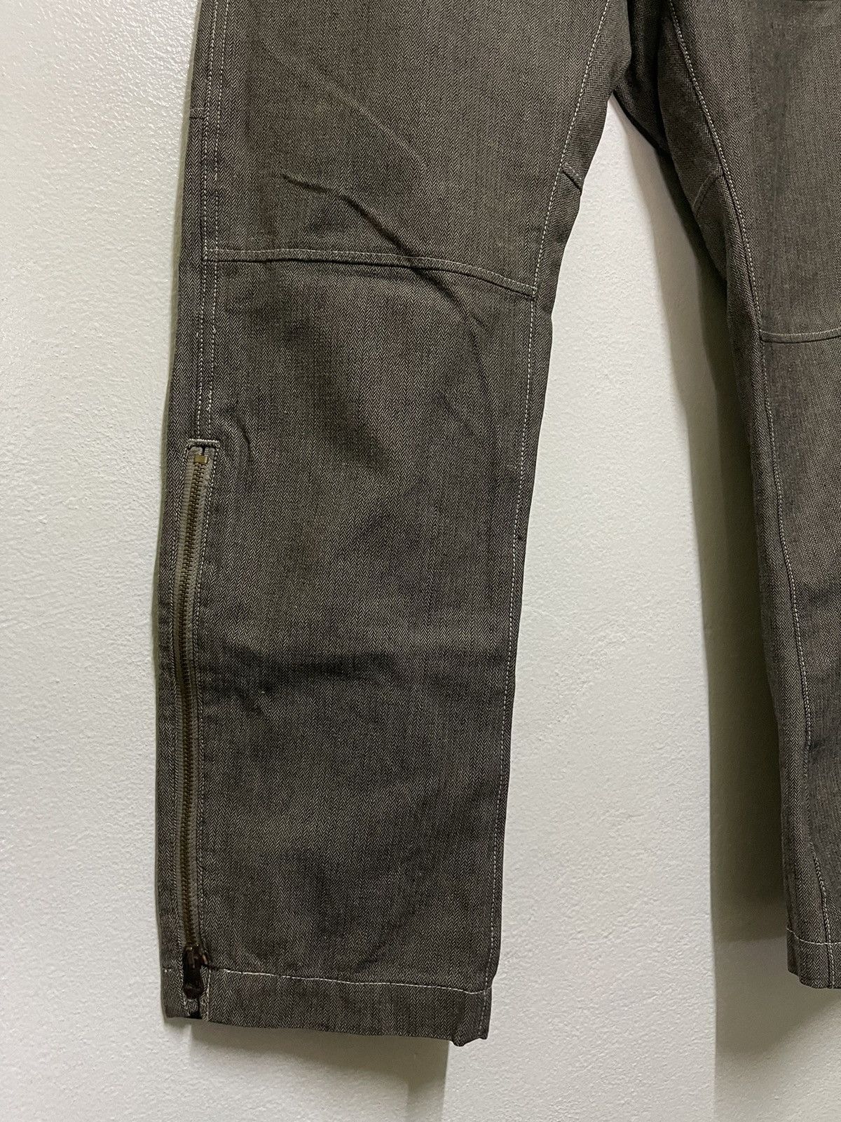Vintage Worker Hickory Stripe Bush Pants Size US 30 / EU 46 - 5 Thumbnail