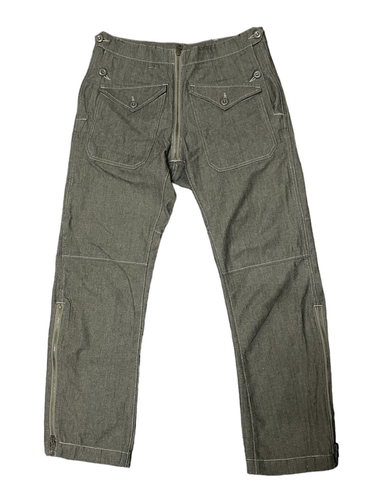 Worker Hickory Stripe Bush Pants
