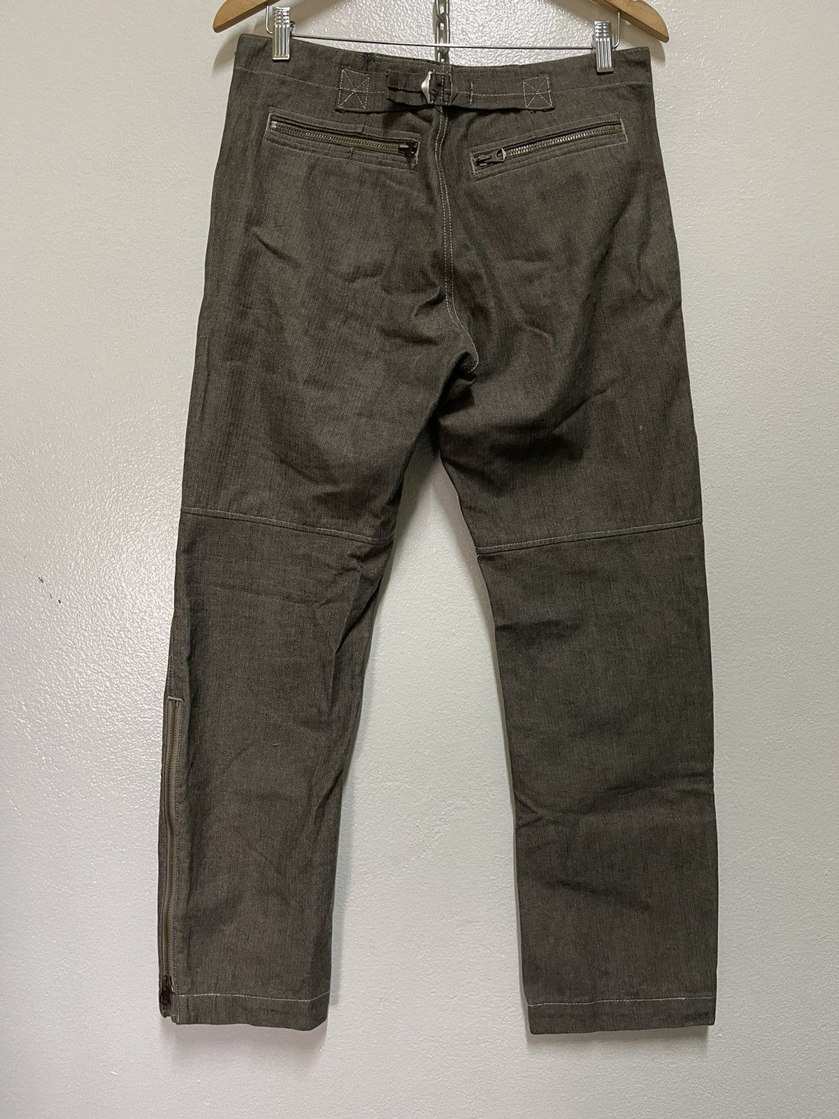 Vintage Worker Hickory Stripe Bush Pants Size US 30 / EU 46 - 9 Thumbnail