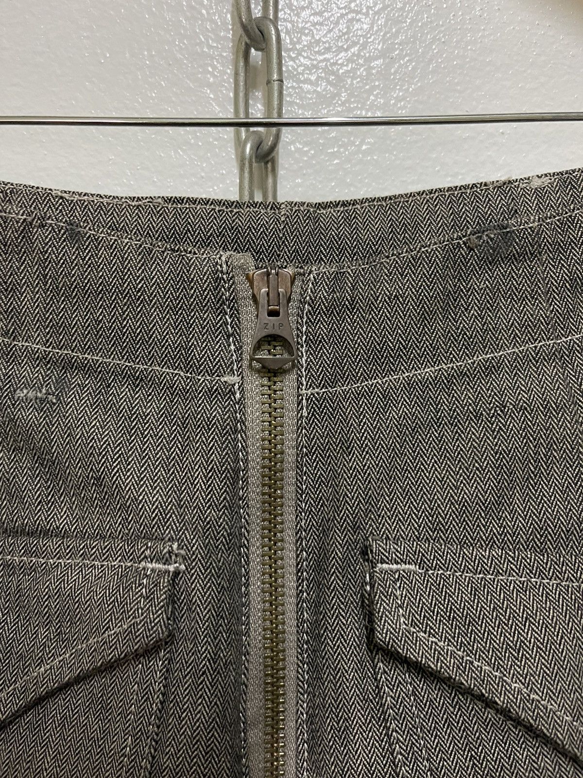 Vintage Worker Hickory Stripe Bush Pants Size US 30 / EU 46 - 8 Thumbnail