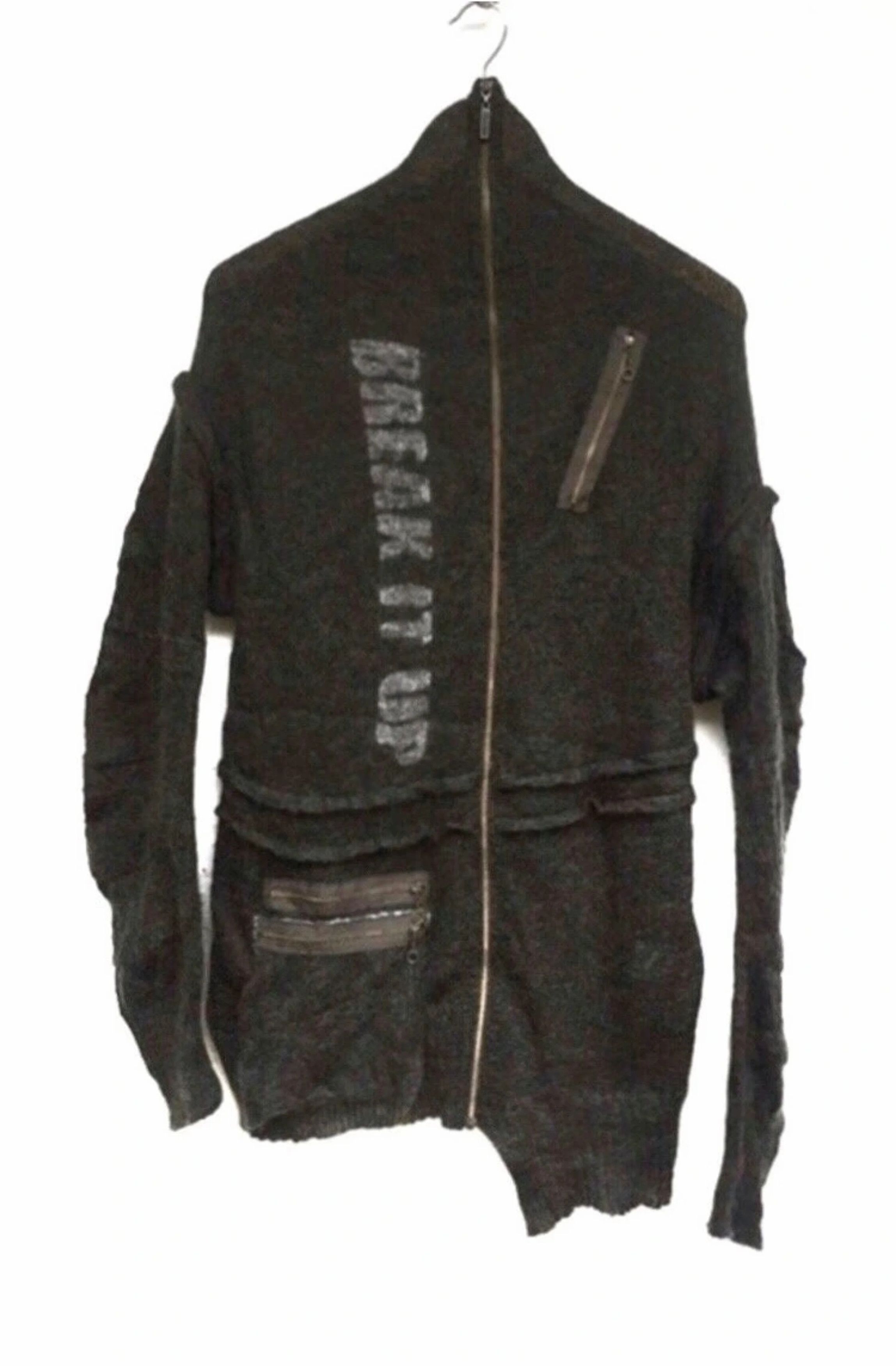 Hysteric Glamour Rare Style Wool Mohair Full Zipper Jacket
