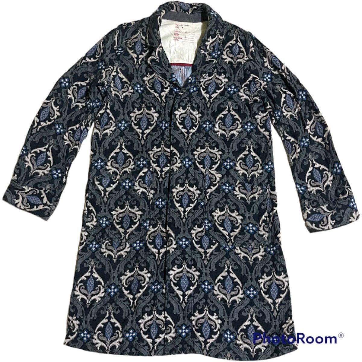 Japanese Brand Rna Long Coat Full Print Size M / US 6-8 / IT 42-44 - 1 Thumbnail
