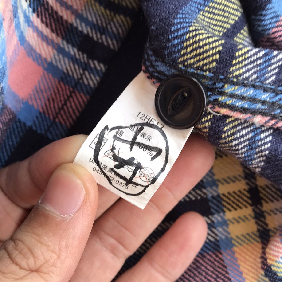 Iron Heart Knuckle Head Plaid Flannel Shirts Size US M / EU 48-50 / 2 - 7 Thumbnail