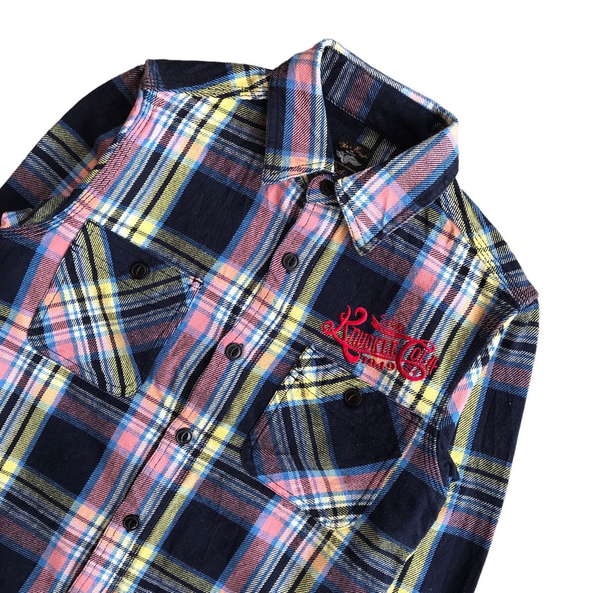 Iron Heart Knuckle Head Plaid Flannel Shirts Size US M / EU 48-50 / 2 - 3 Thumbnail