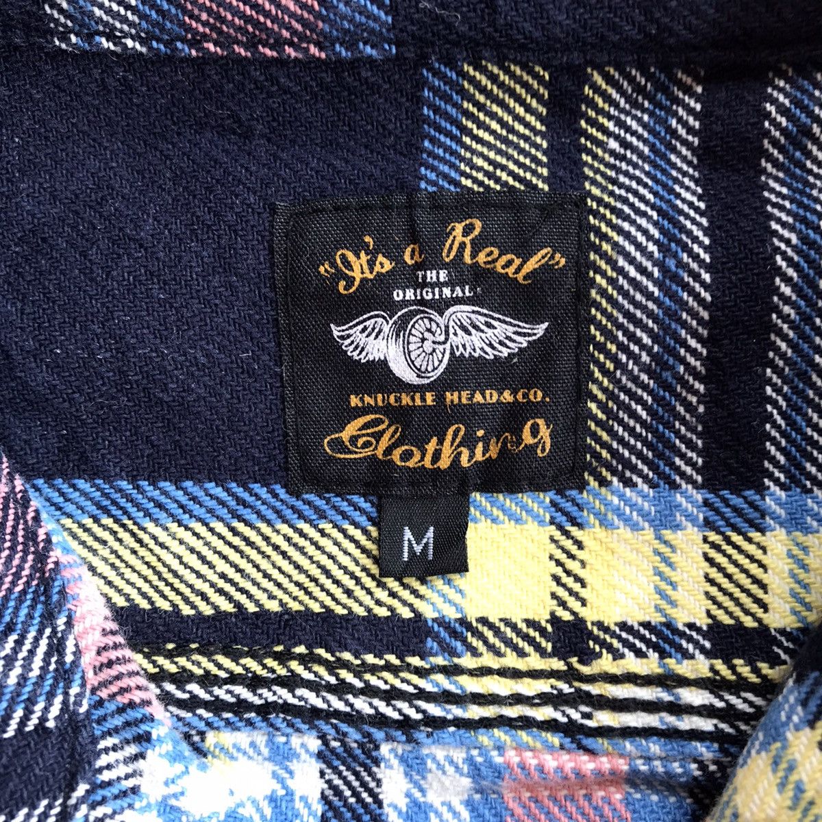 Iron Heart Knuckle Head Plaid Flannel Shirts Size US M / EU 48-50 / 2 - 6 Thumbnail