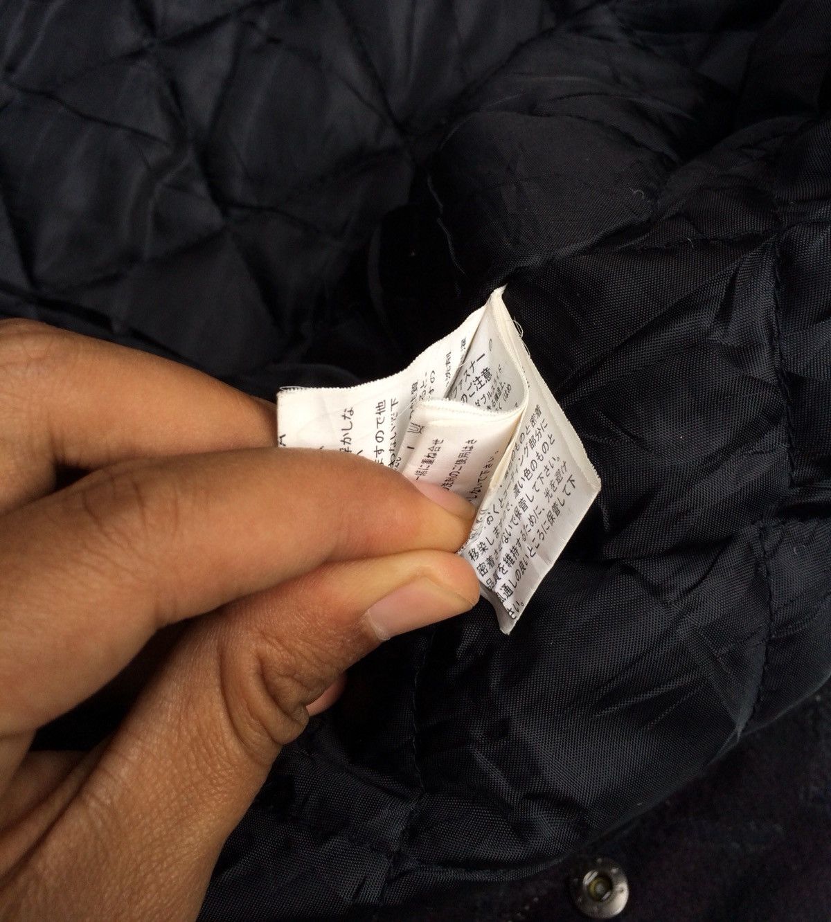In The Attic × Japanese Brand Checker Fleece Mink Fur Hoodie In The Attic Winter Jacket Size US M / EU 48-50 / 2 - 8 Thumbnail