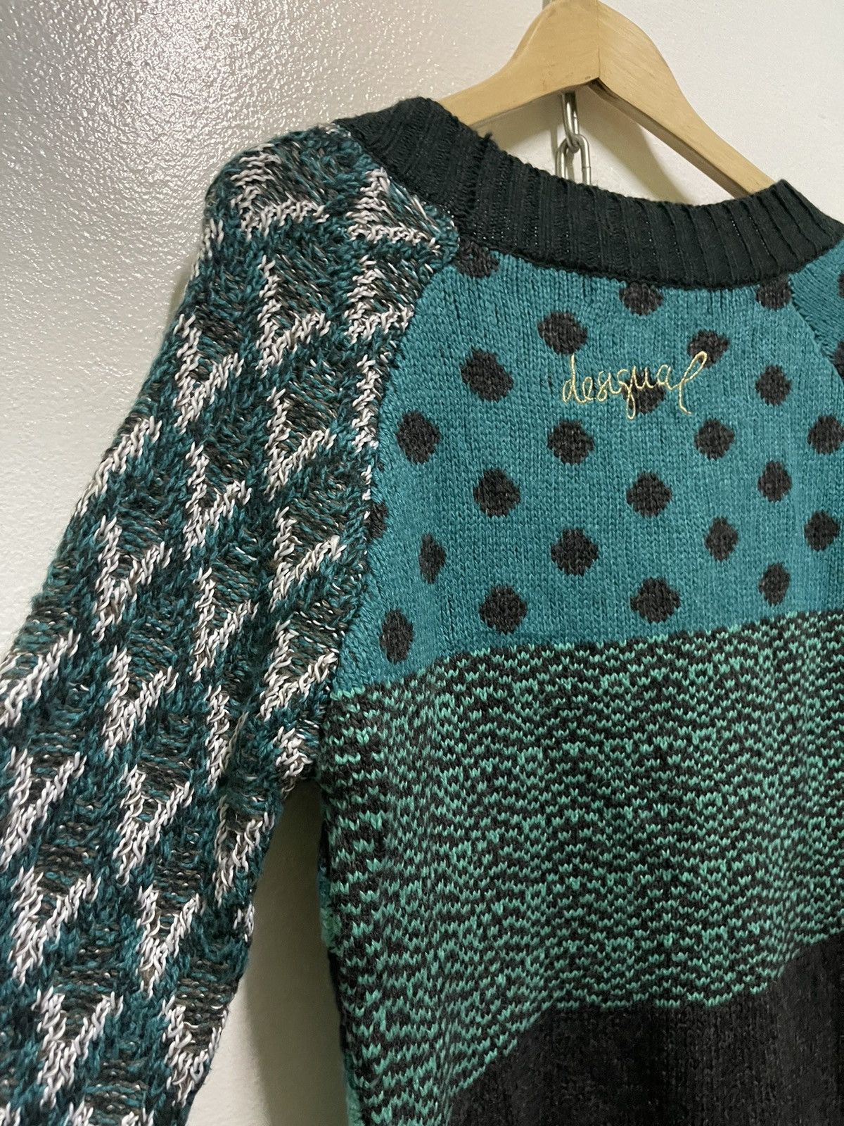 Desigual Desigual Knit Jumper Size XL / US 12-14 / IT 48-50 - 9 Thumbnail