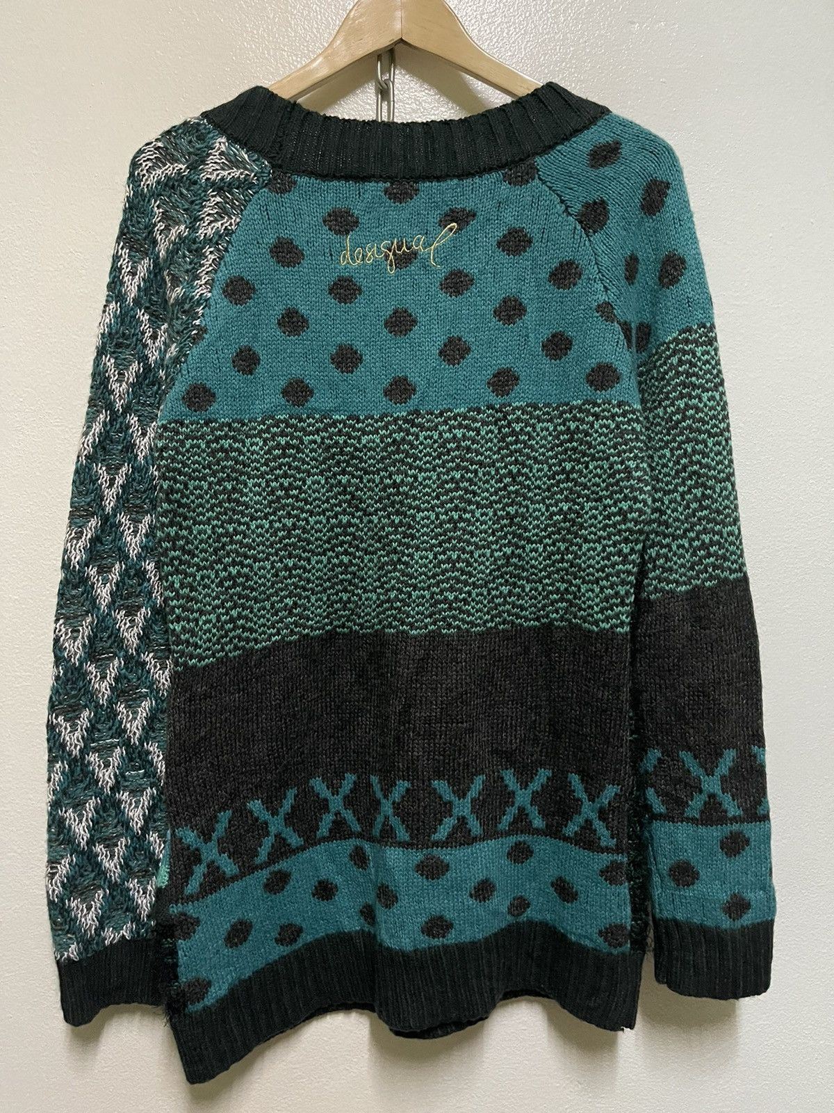 Desigual Desigual Knit Jumper Size XL / US 12-14 / IT 48-50 - 8 Thumbnail