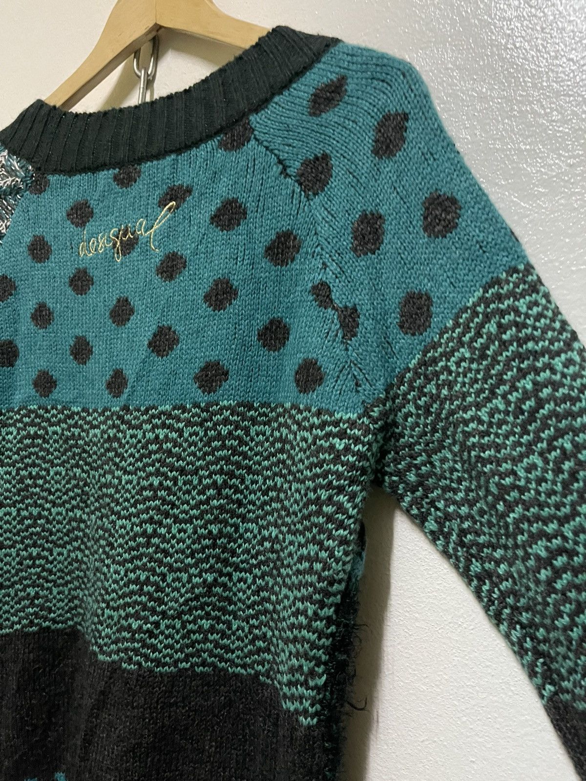 Desigual Desigual Knit Jumper Size XL / US 12-14 / IT 48-50 - 12 Thumbnail