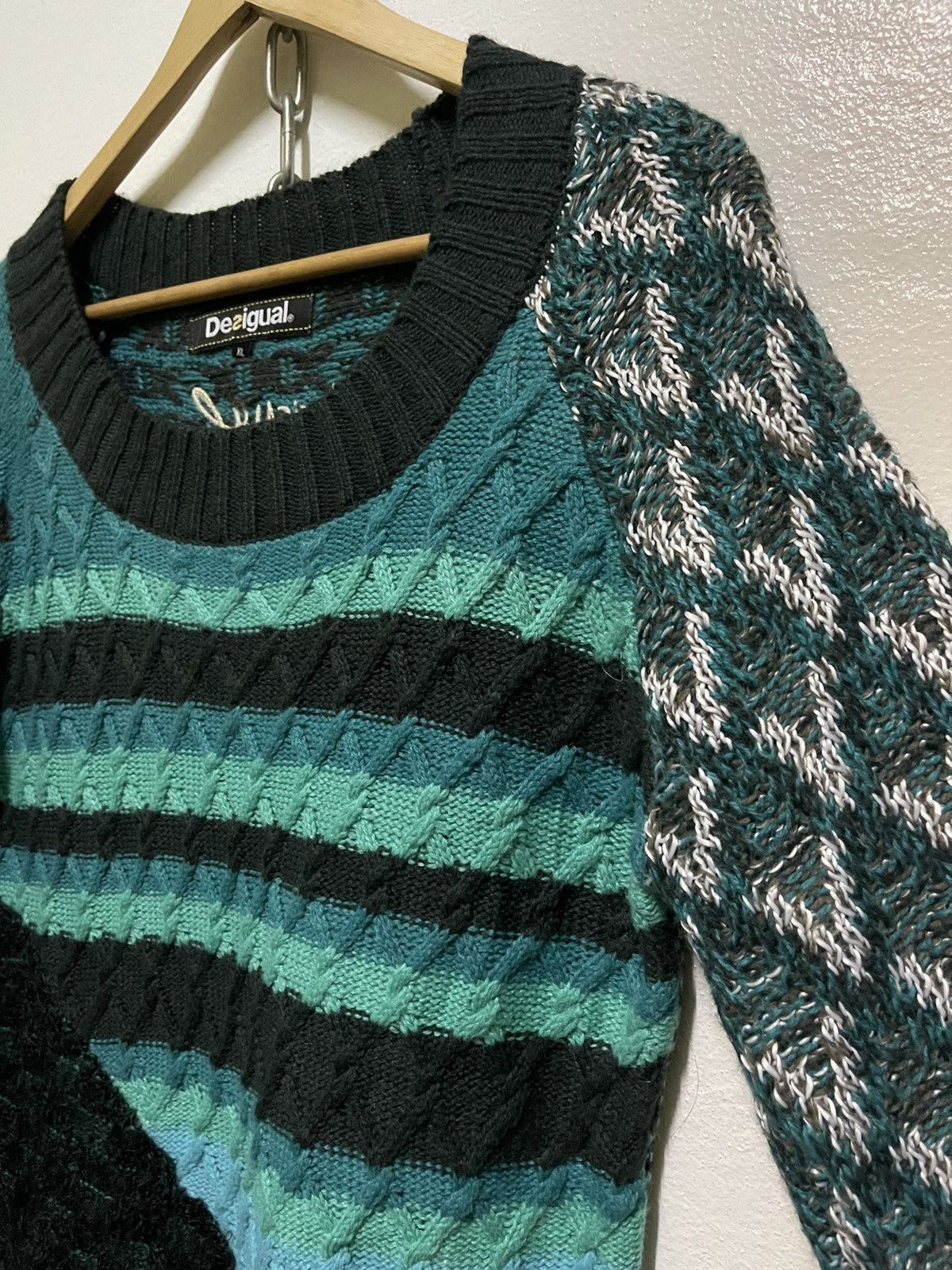 Desigual Desigual Knit Jumper Size XL / US 12-14 / IT 48-50 - 4 Thumbnail