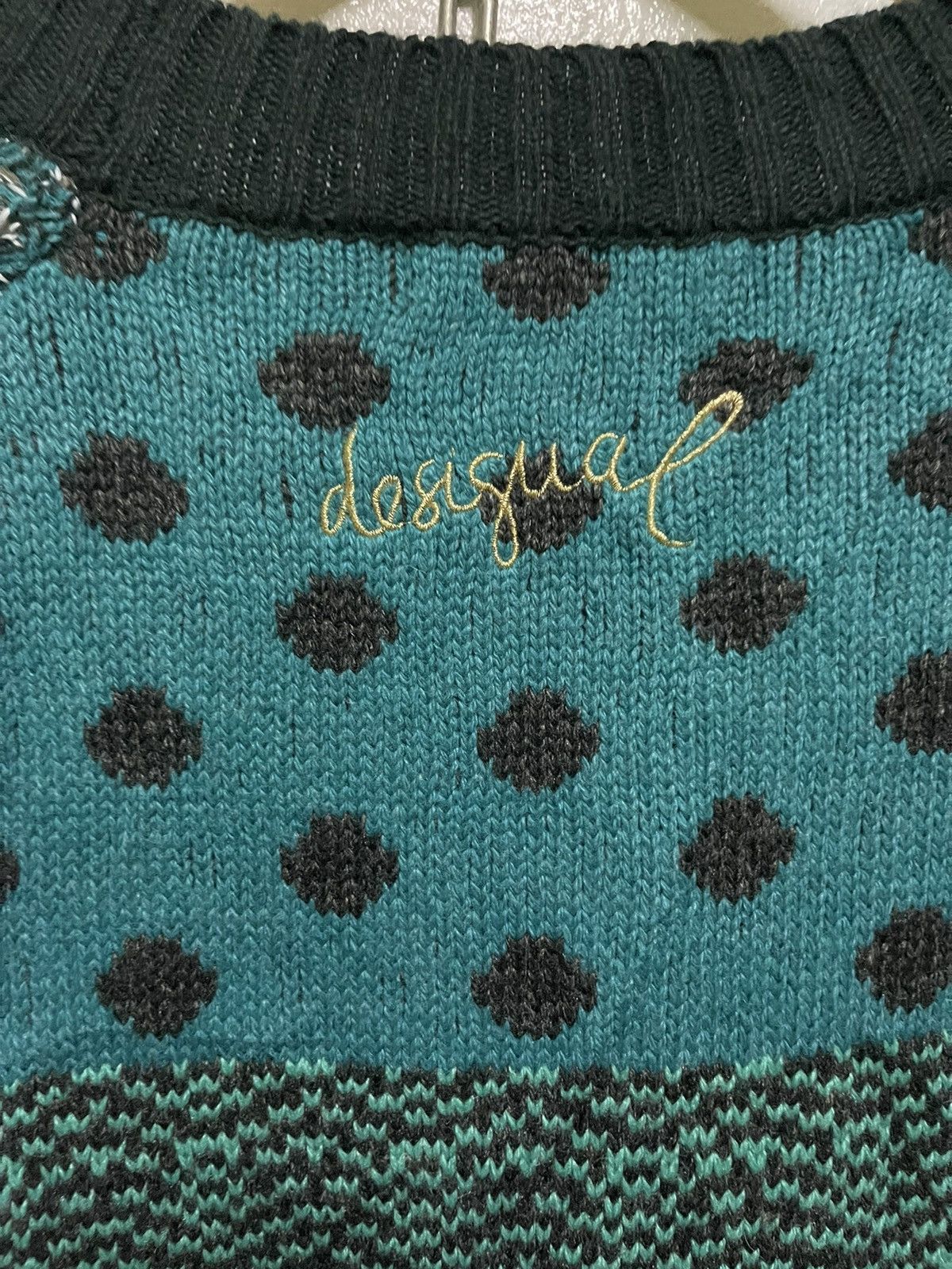 Desigual Desigual Knit Jumper Size XL / US 12-14 / IT 48-50 - 11 Thumbnail