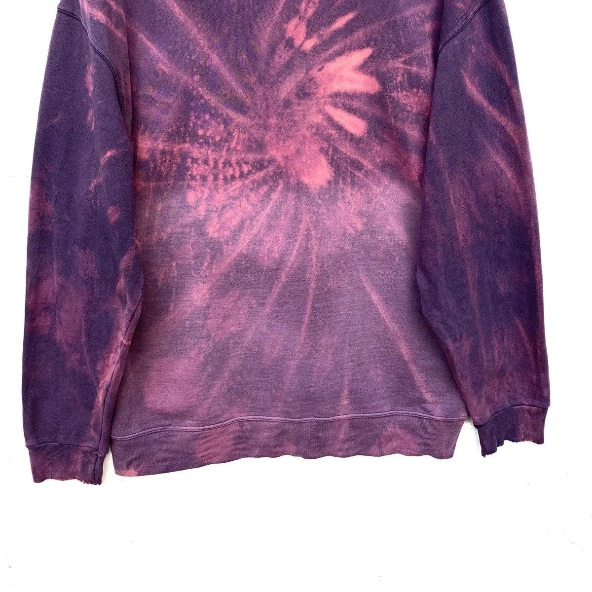 Polo Ralph Lauren × Vintage Polo Jeans Ralph Lauren Sweatshirt Custom Made Bleach Wash Size US M / EU 48-50 / 2 - 5 Thumbnail