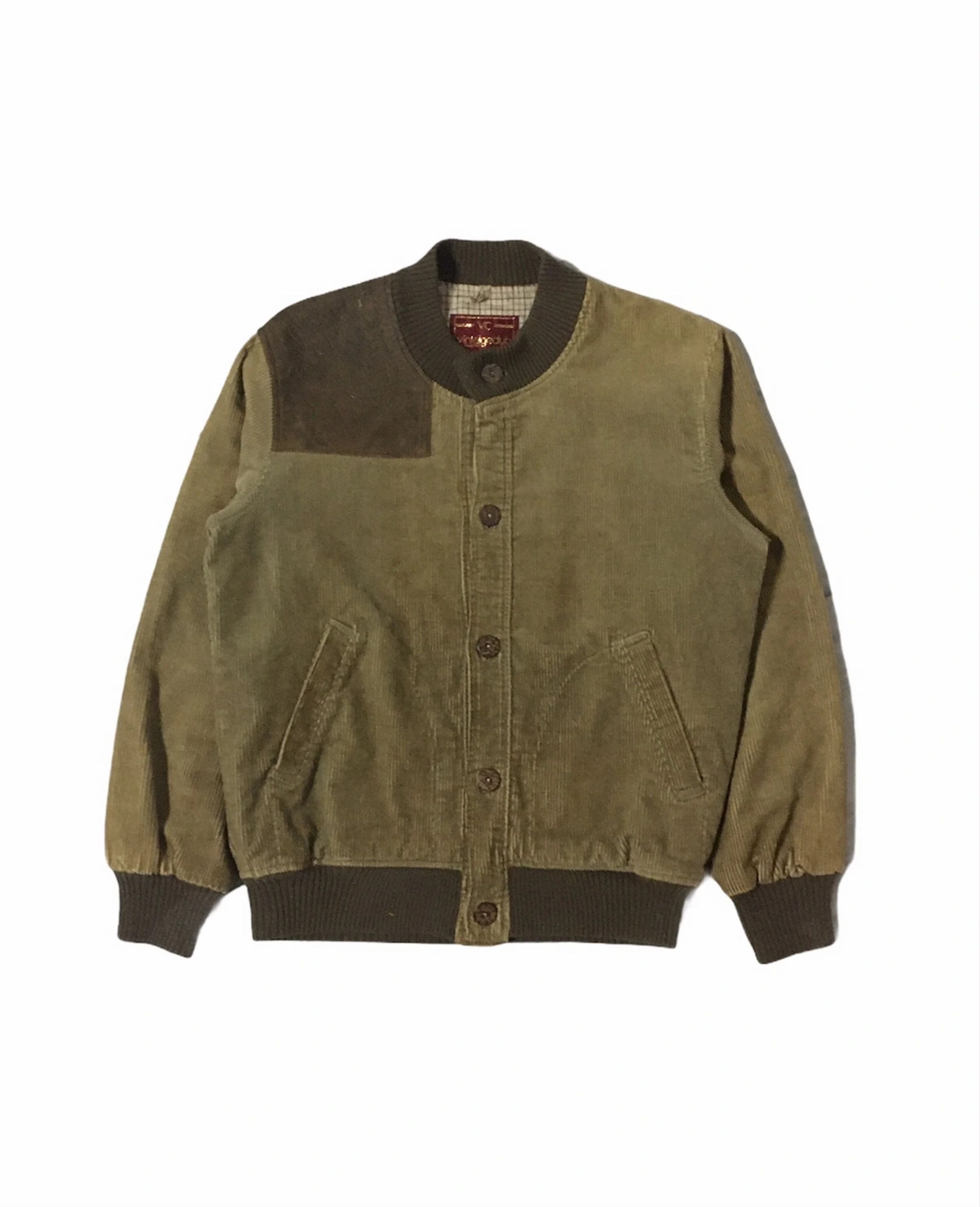 Vintaigeclub Corduroy Button Jacket