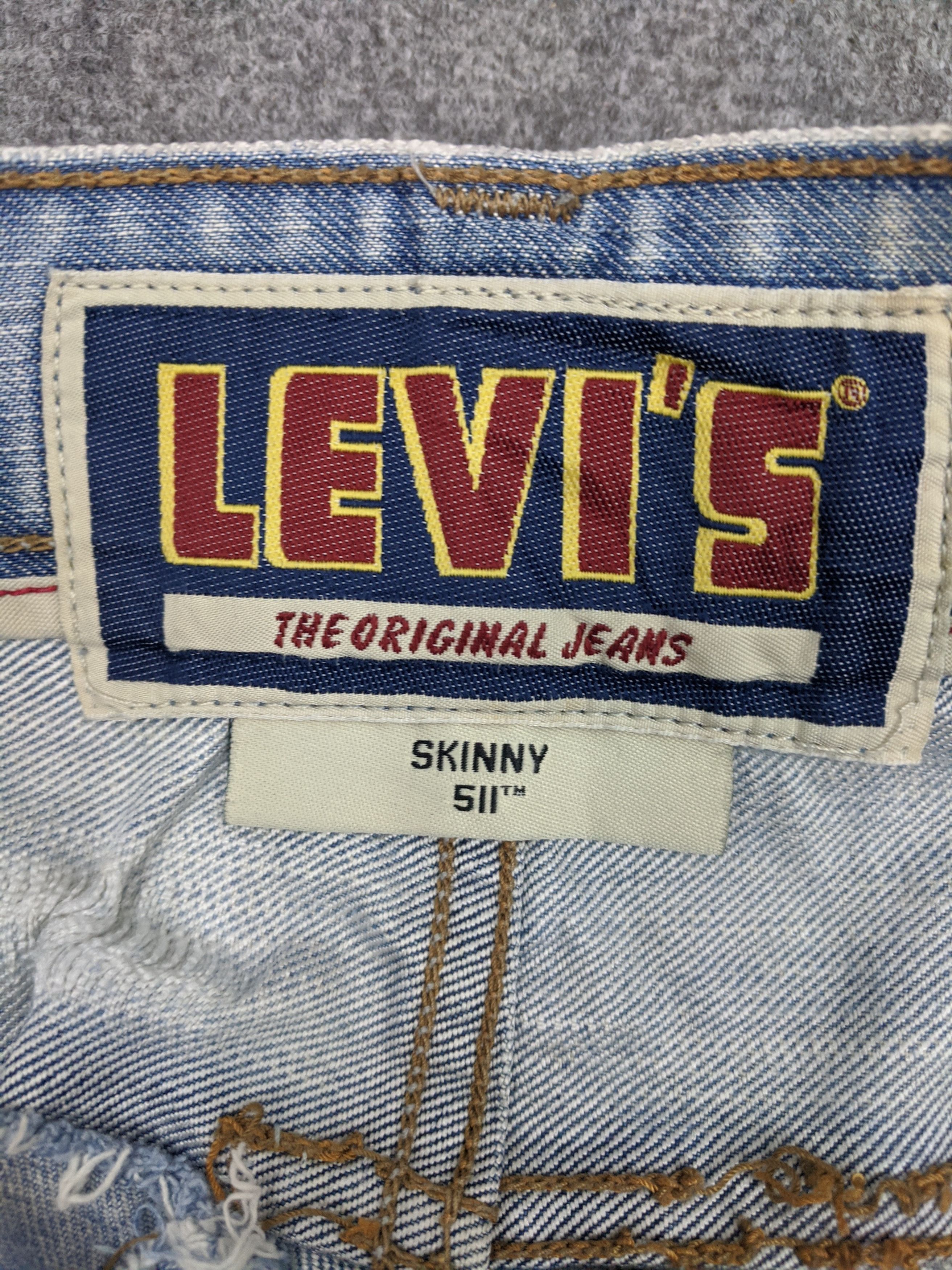 Levi's × Vintage Vintage Levis 511 Jeans DP0645 Size US 34 / EU 50 - 6 Thumbnail