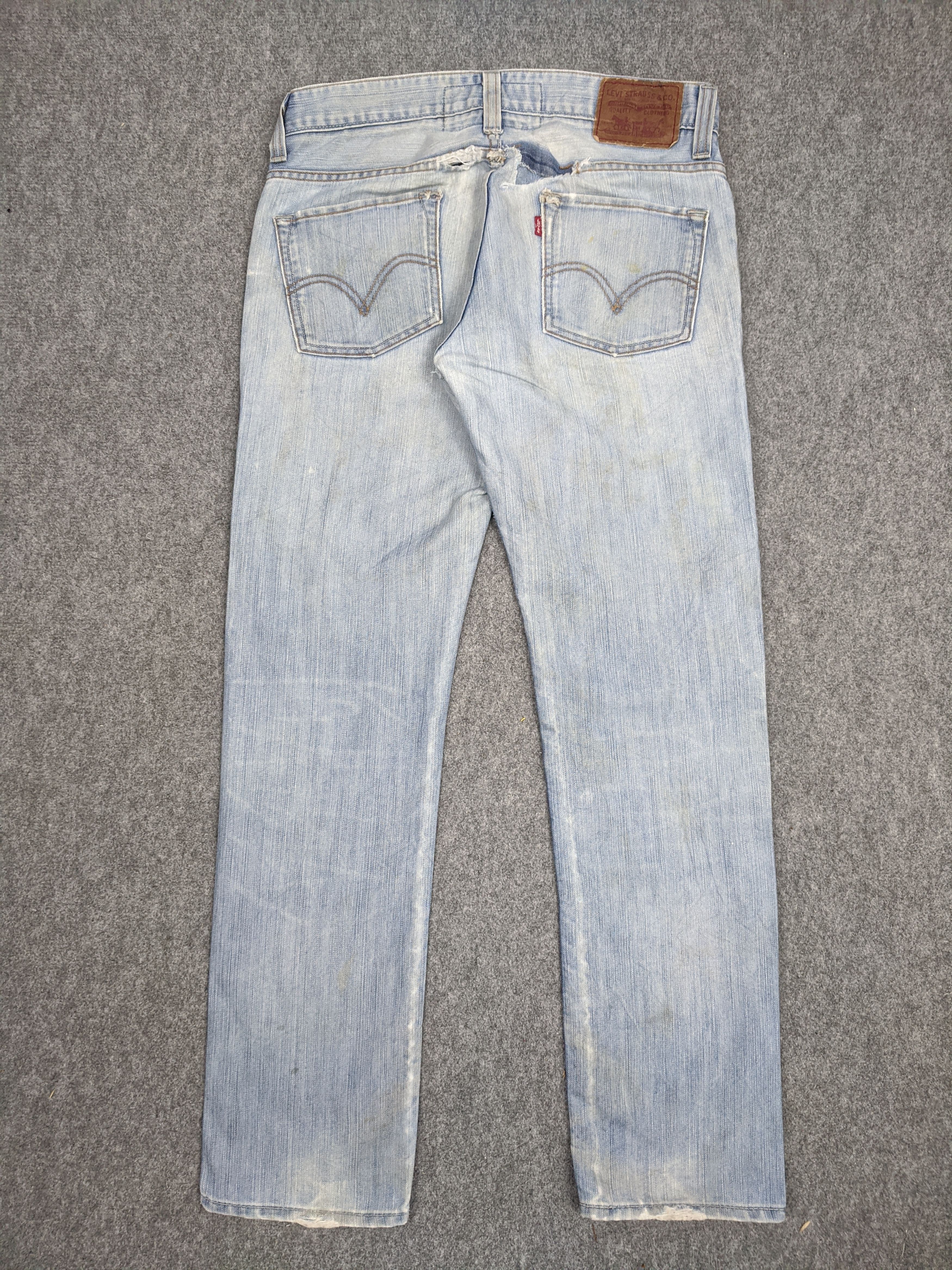 Levi's × Vintage Vintage Levis 511 Jeans DP0645 Size US 34 / EU 50 - 3 Thumbnail