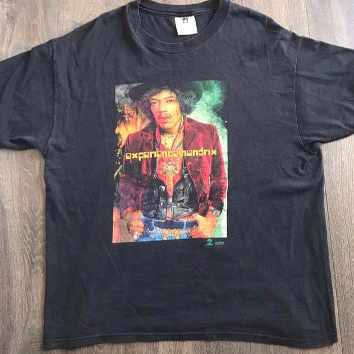 image of Band Tees x Rock Tees Vintage Jimi Hendrix Winterland Tee in Black, Men's (Size XL)