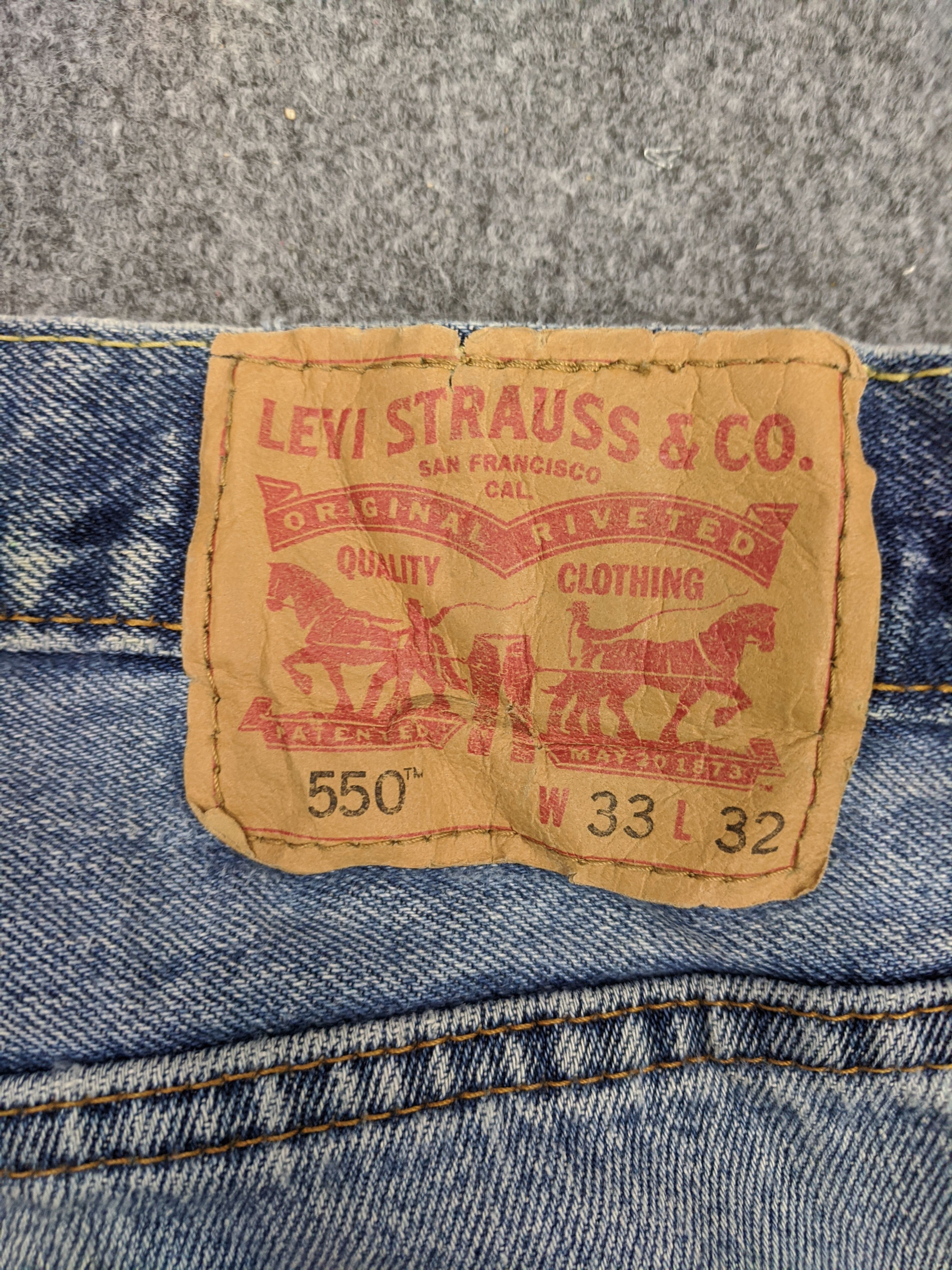 Levi's Vintage Levis 550 Jeans DP0653 Size US 34 / EU 50 - 5 Thumbnail