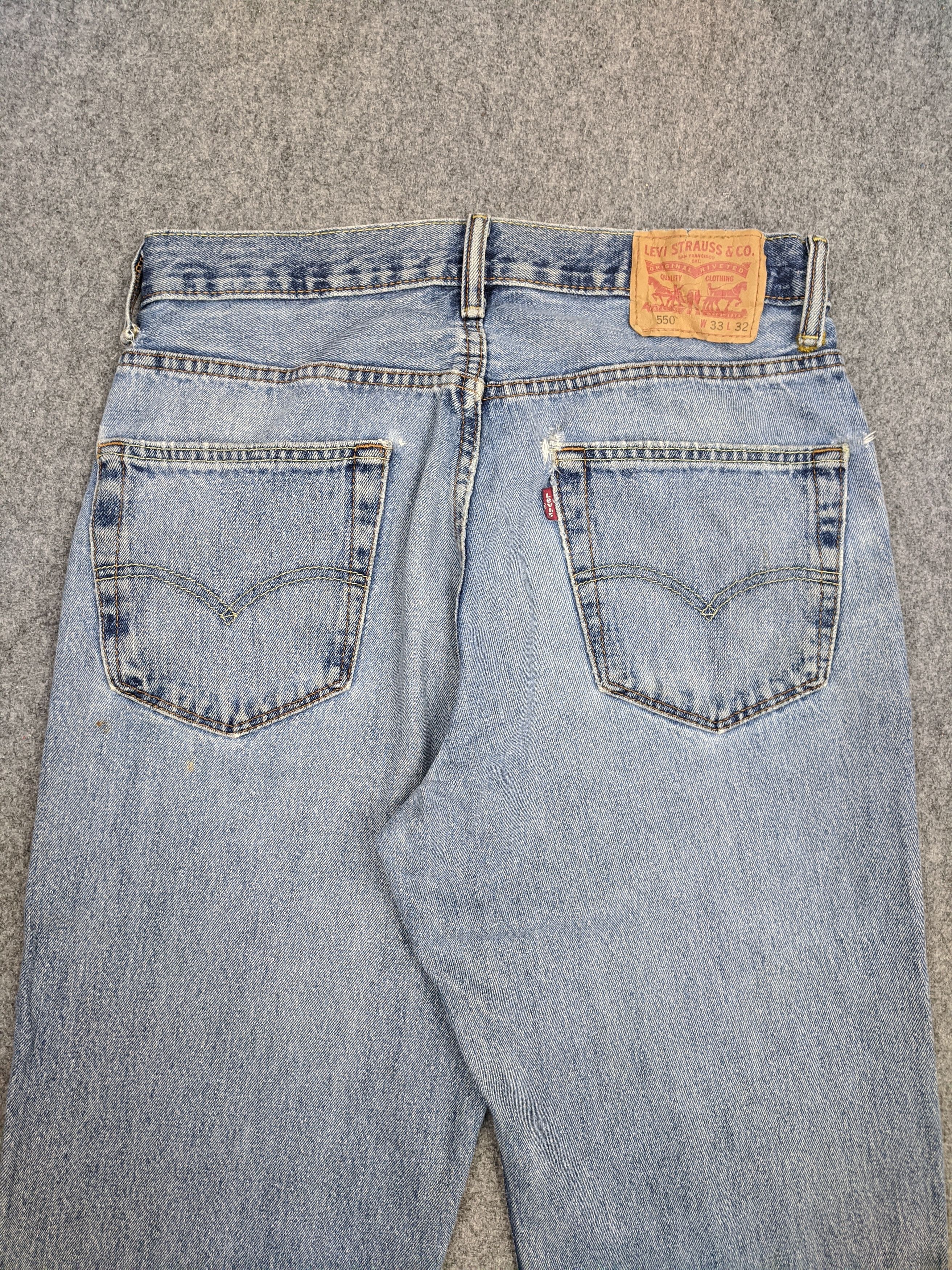 Levi's Vintage Levis 550 Jeans DP0653 Size US 34 / EU 50 - 4 Thumbnail