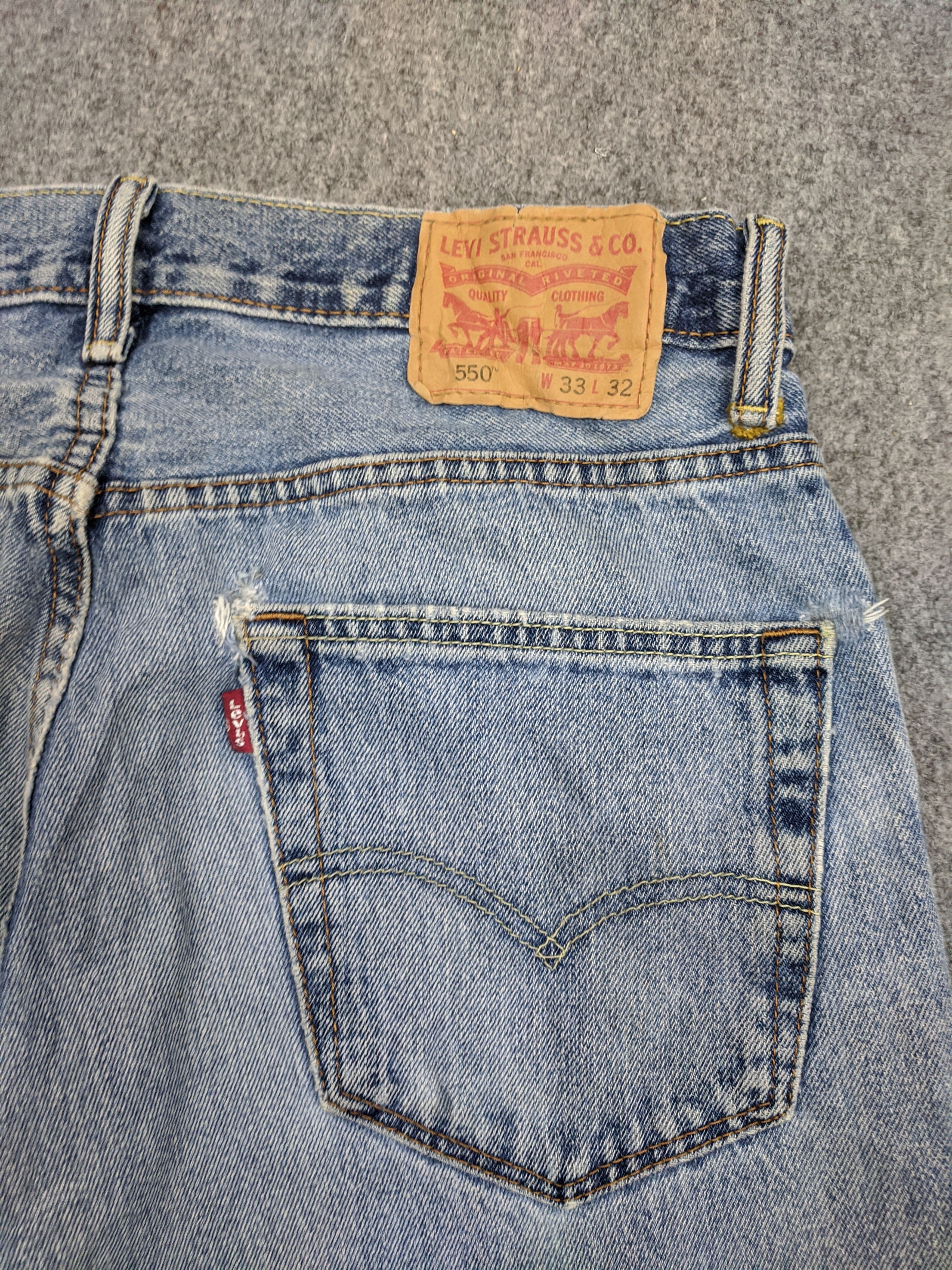 Levi's Vintage Levis 550 Jeans DP0653 Size US 34 / EU 50 - 11 Thumbnail