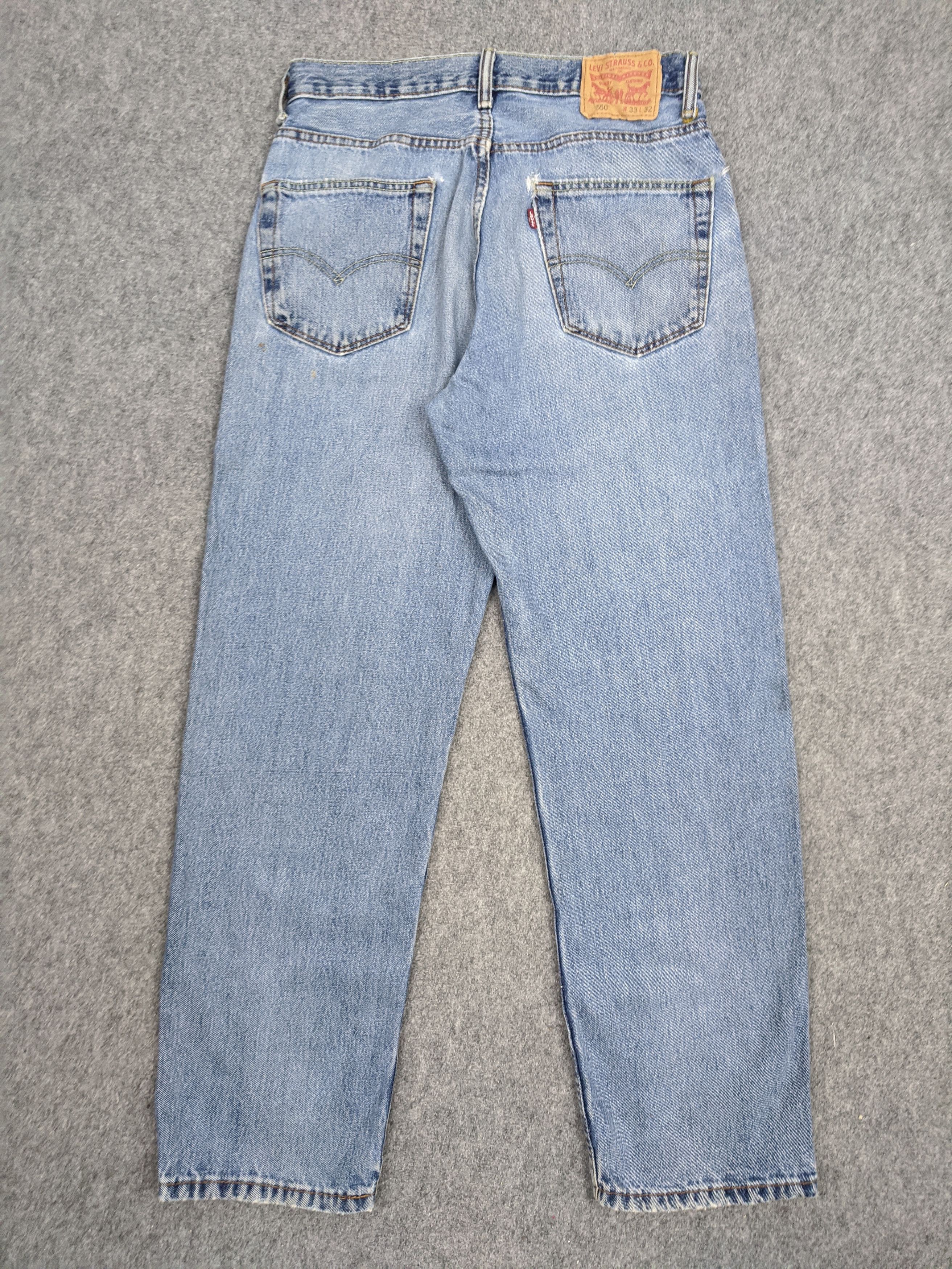 Levi's Vintage Levis 550 Jeans DP0653 Size US 34 / EU 50 - 3 Thumbnail