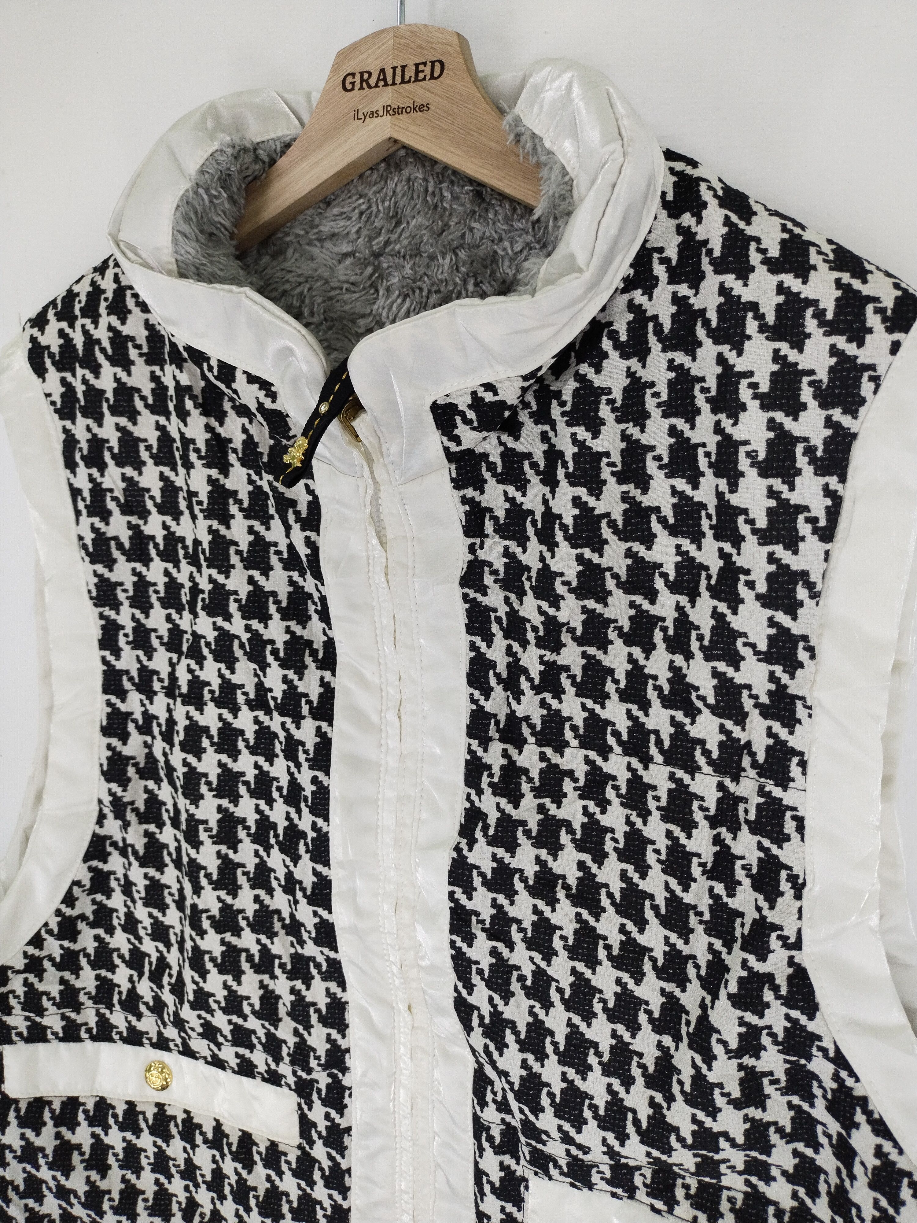 Ellesse × Vintage 🔥 VTG Ellesse Monogram & Fleece Reversible Vest Size US M / EU 48-50 / 2 - 9 Thumbnail