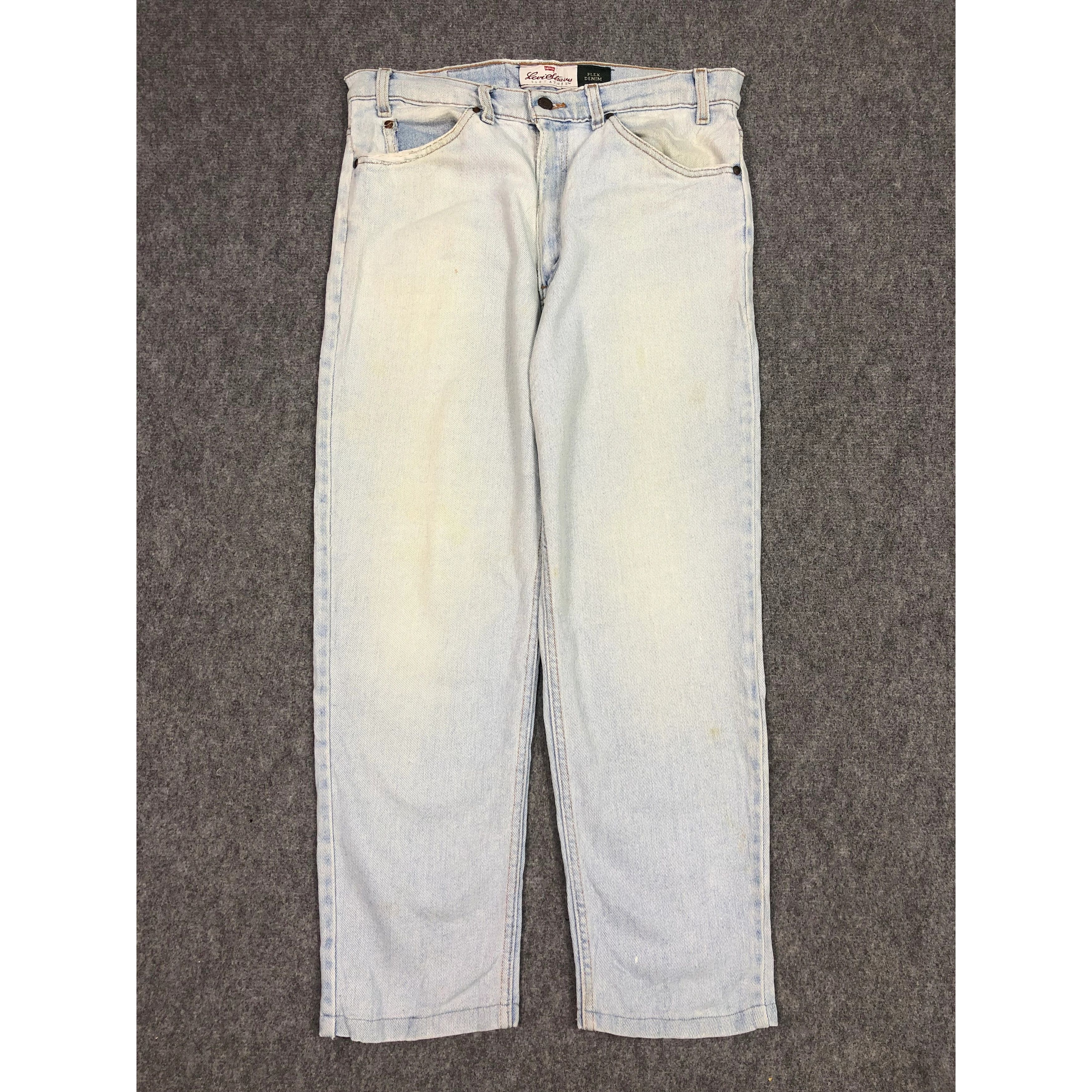 image of Levis 540 Faded Blue Denim Jeans, Men's (Size 34)