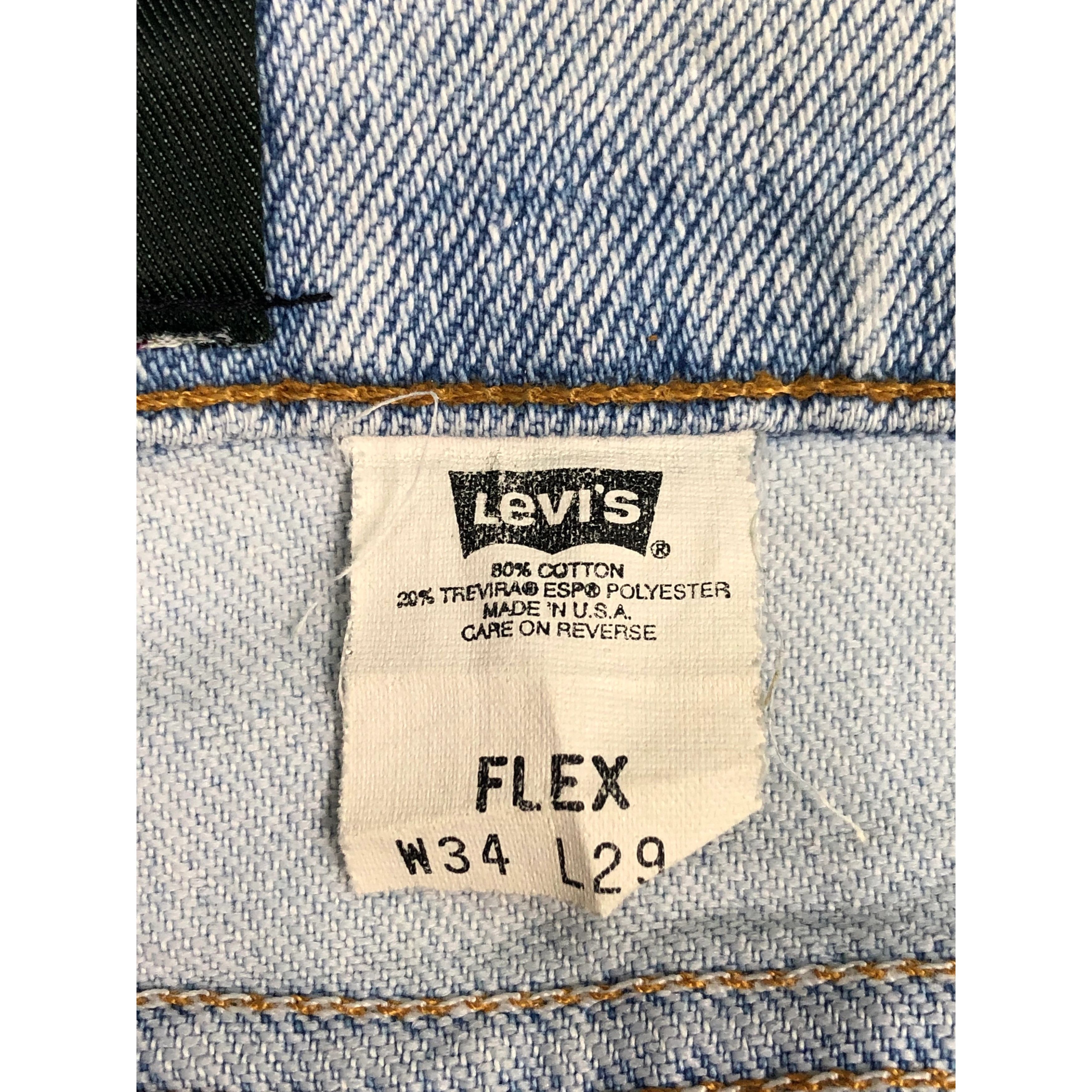 Levi's × Vintage Vintage Levis 540 Faded Blue Denim Jeans DP0205 Size US 34 / EU 50 - 7 Thumbnail