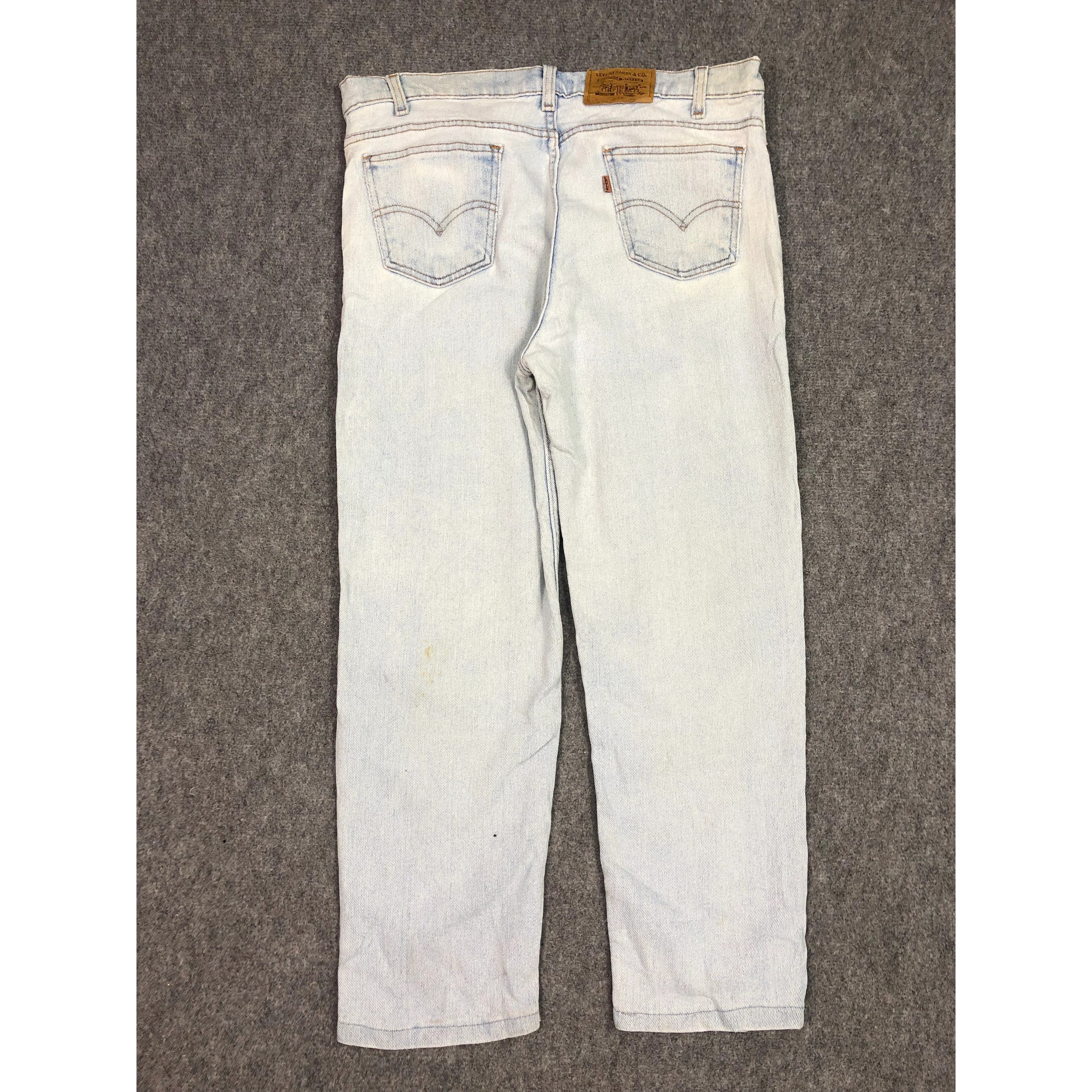 Levi's × Vintage Vintage Levis 540 Faded Blue Denim Jeans DP0205 Size US 34 / EU 50 - 2 Thumbnail