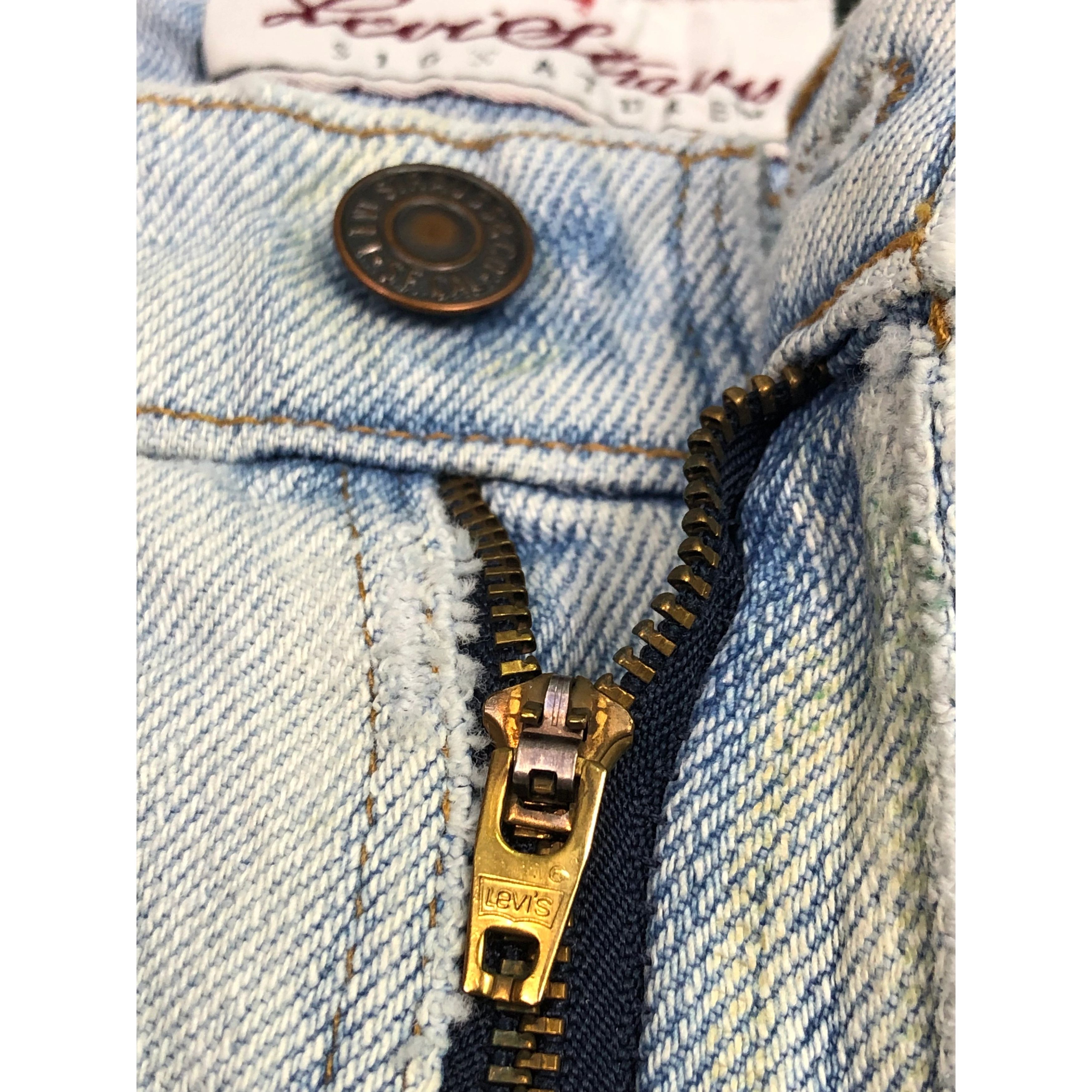 Levi's × Vintage Vintage Levis 540 Faded Blue Denim Jeans DP0205 Size US 34 / EU 50 - 8 Thumbnail