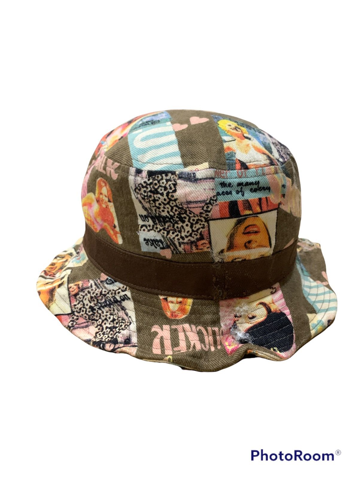 Japanese Brand × Vintage FULLPRINT OVERPRINT WOMEN BUCKET HAT Size ONE SIZE - 3 Thumbnail