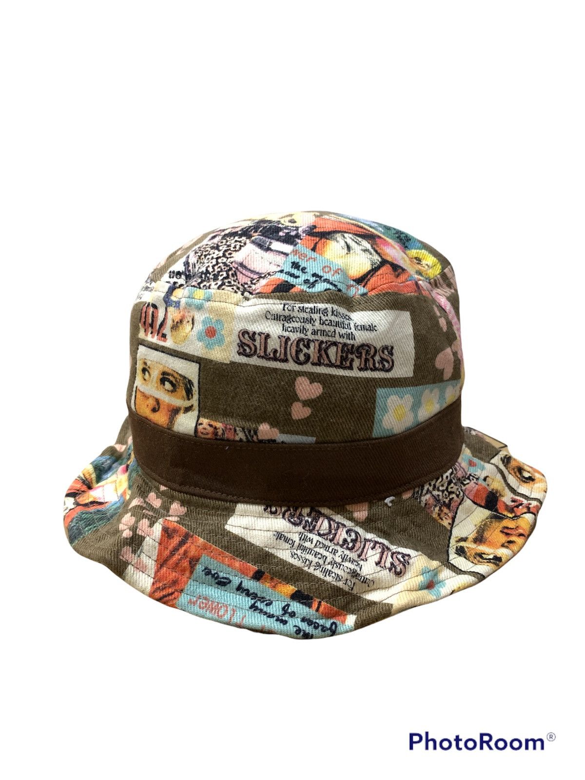 Japanese Brand × Vintage FULLPRINT OVERPRINT WOMEN BUCKET HAT Size ONE SIZE - 1 Thumbnail
