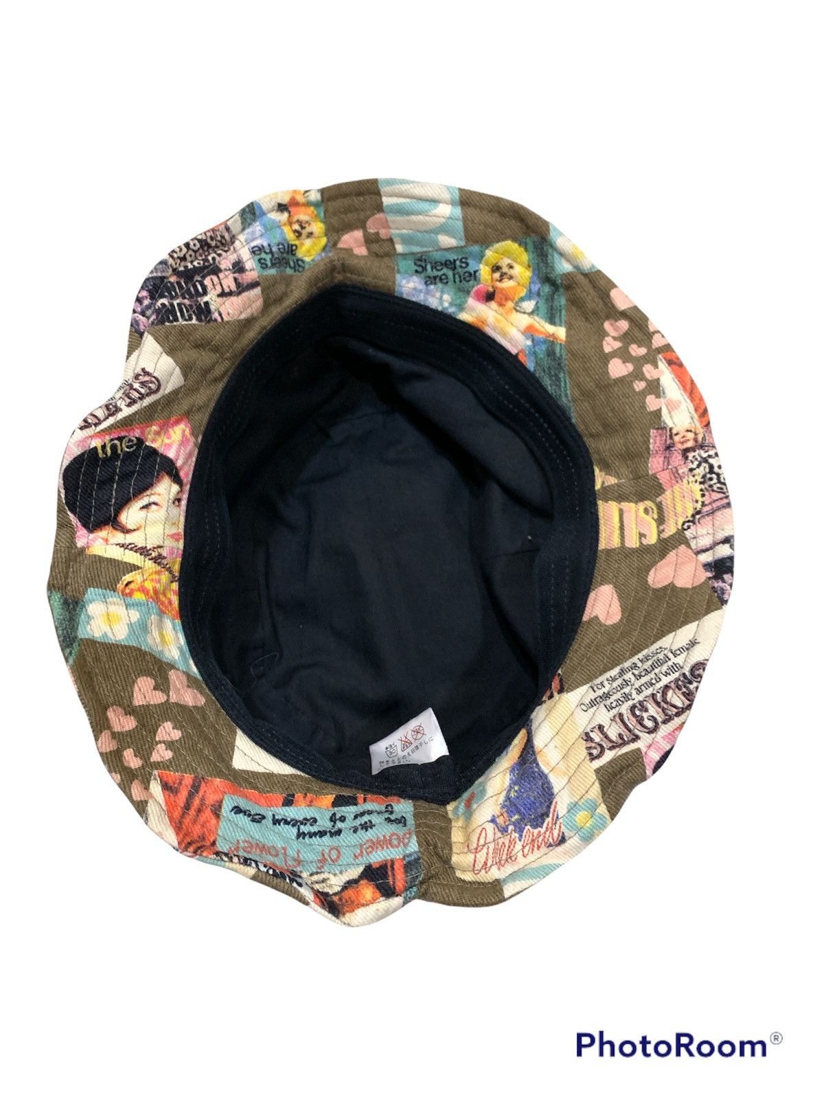 Japanese Brand × Vintage FULLPRINT OVERPRINT WOMEN BUCKET HAT Size ONE SIZE - 5 Thumbnail