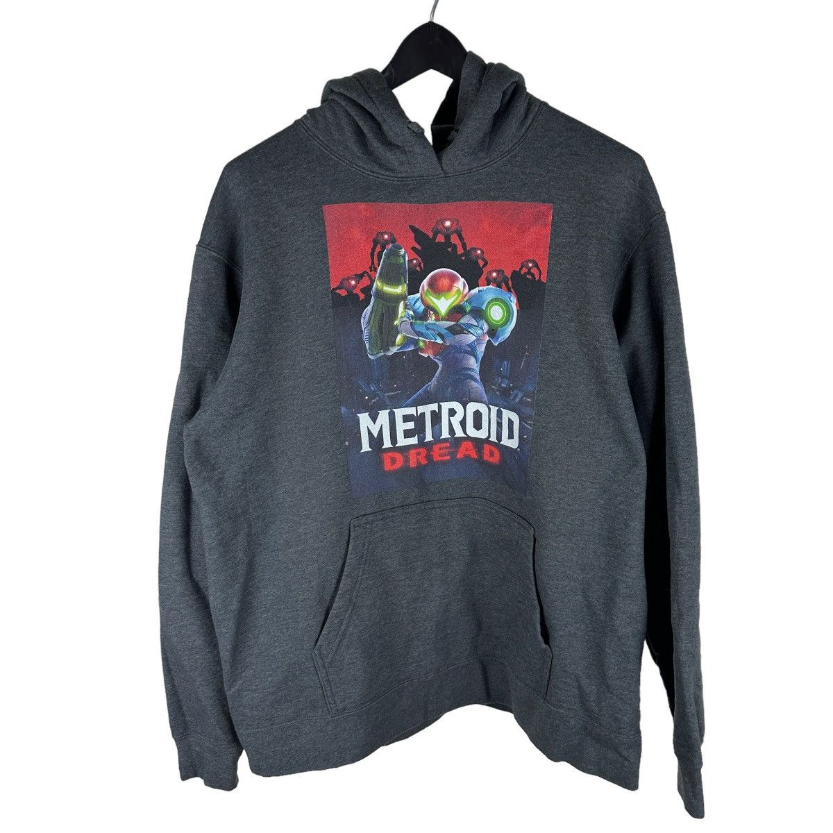 Nintendo × Streetwear Mens Y2K Nintendo Official Metroid Dread Gaming ...