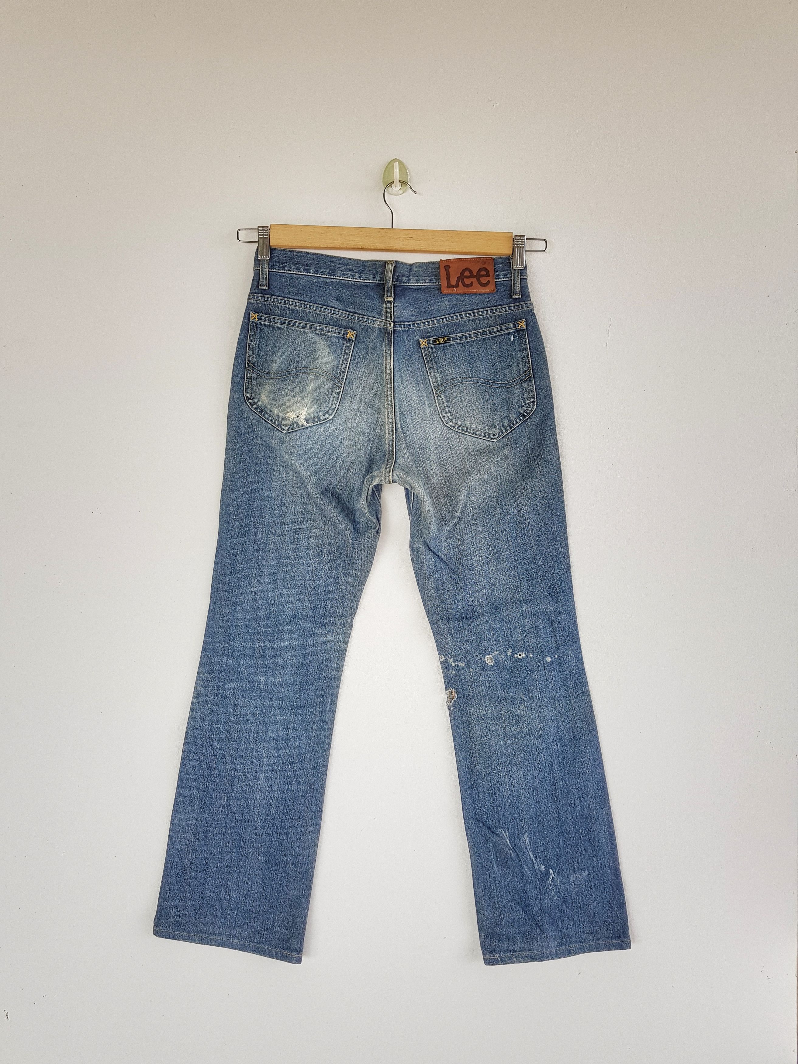 Lee Vintage Lee Jeans Flare Jeans Lee Denim Bootcut Pants Size US 30 / EU 46 - 2 Thumbnail