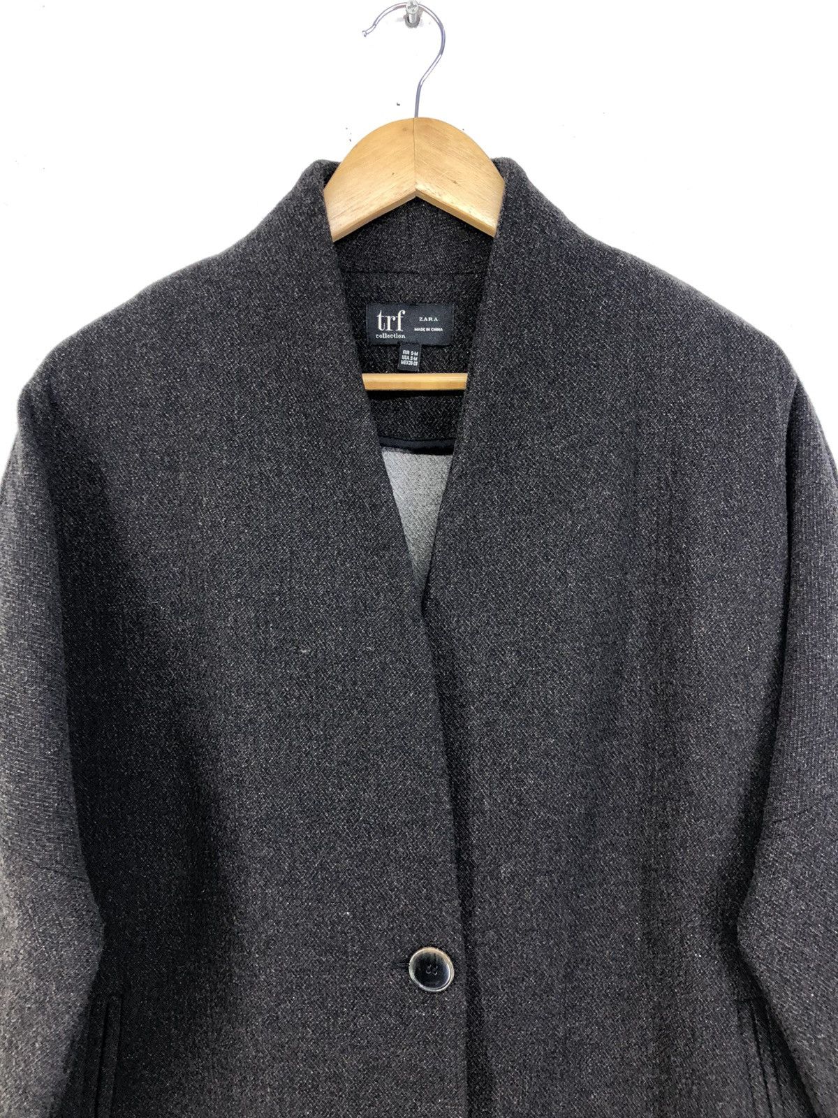 Zara Zara trf Collection Wool Long Coat Size US M / EU 48-50 / 2 - 4 Thumbnail