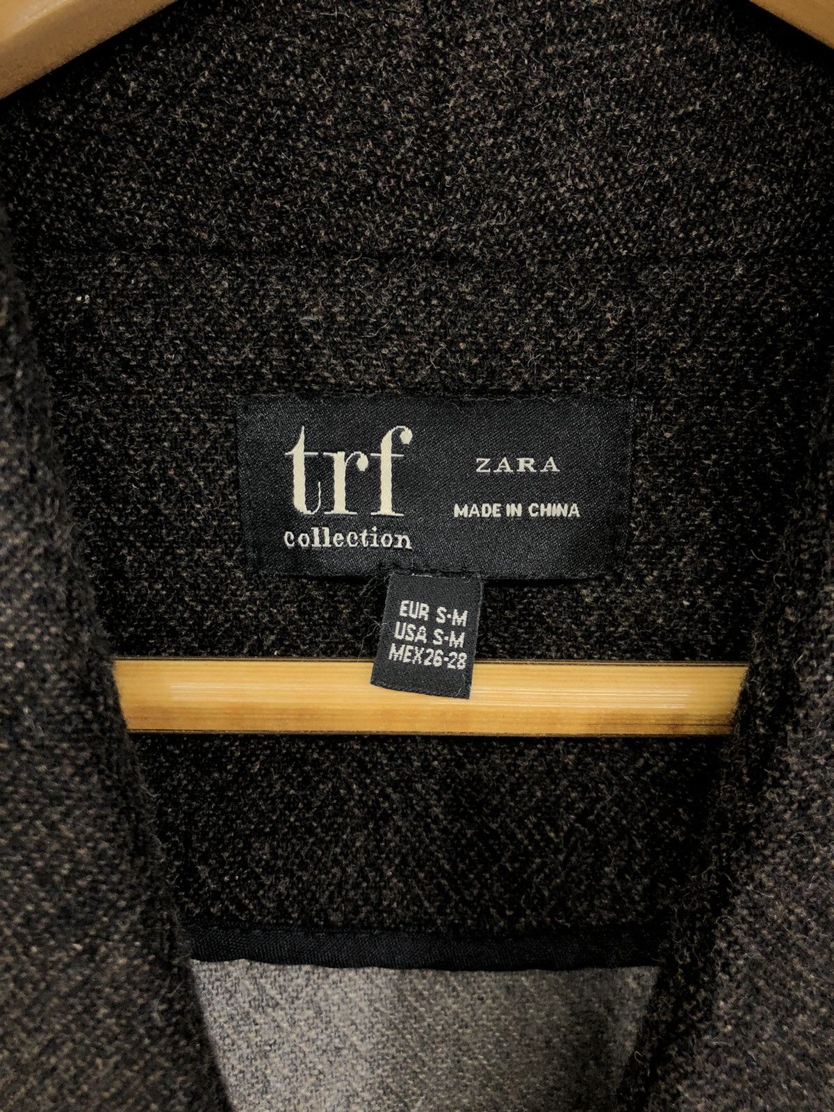 Zara Zara trf Collection Wool Long Coat Size US M / EU 48-50 / 2 - 11 Thumbnail