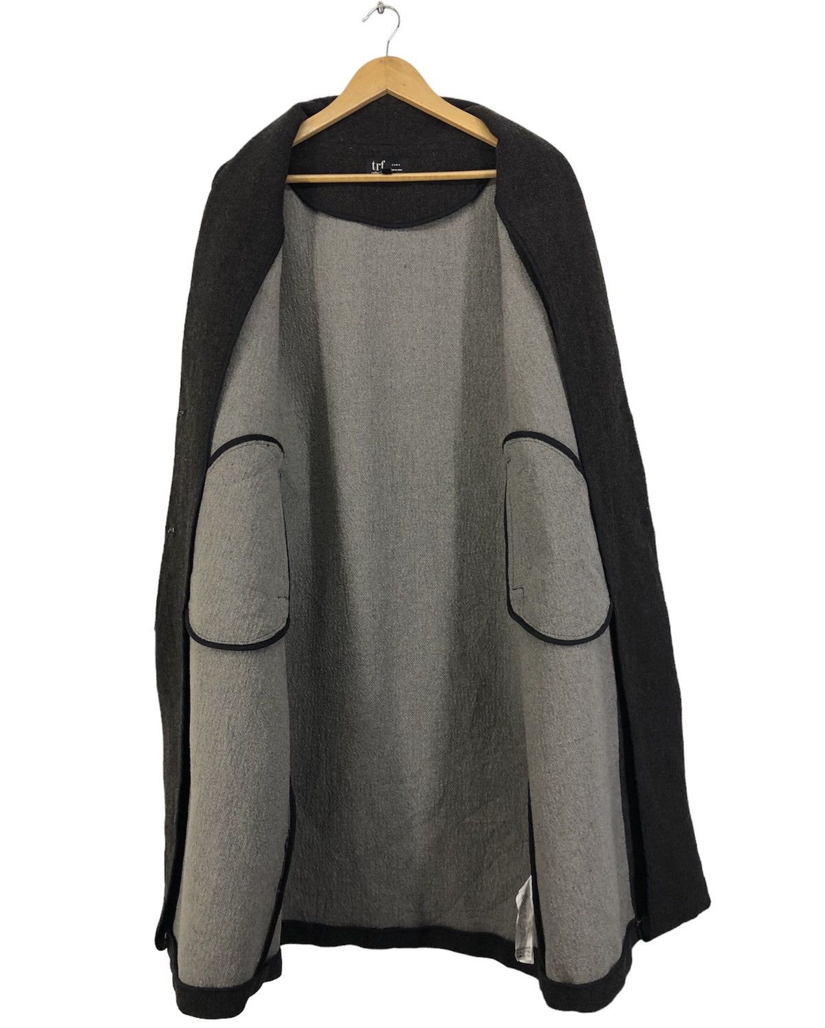 Zara Zara trf Collection Wool Long Coat Size US M / EU 48-50 / 2 - 3 Thumbnail