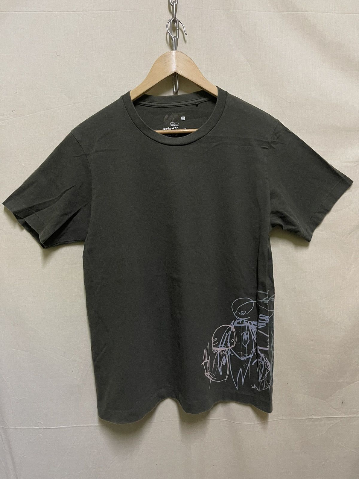 image of Uniqlo X Futura T Shirt, Men's (Size Large)