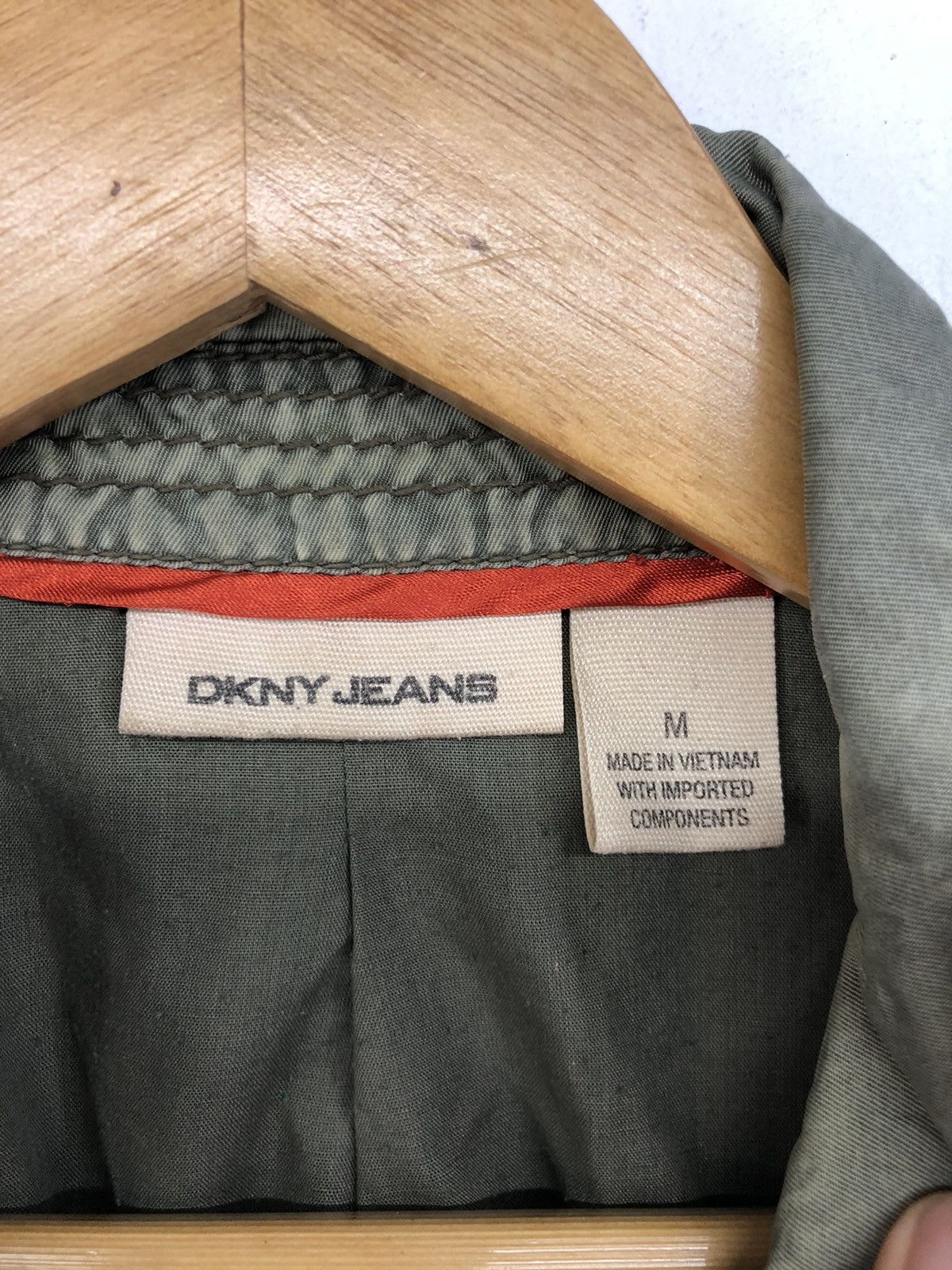 DKNY Vintage DKNY DONNA KARAN Faded Parka Long Jacket Size M / US 6-8 / IT 42-44 - 18 Thumbnail